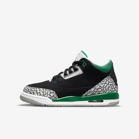 (GS) Air Jordan 3 Retro 'Pine Green' (2021) 398614-030 Air Jordan 3 retro sneakers with throwback vibe