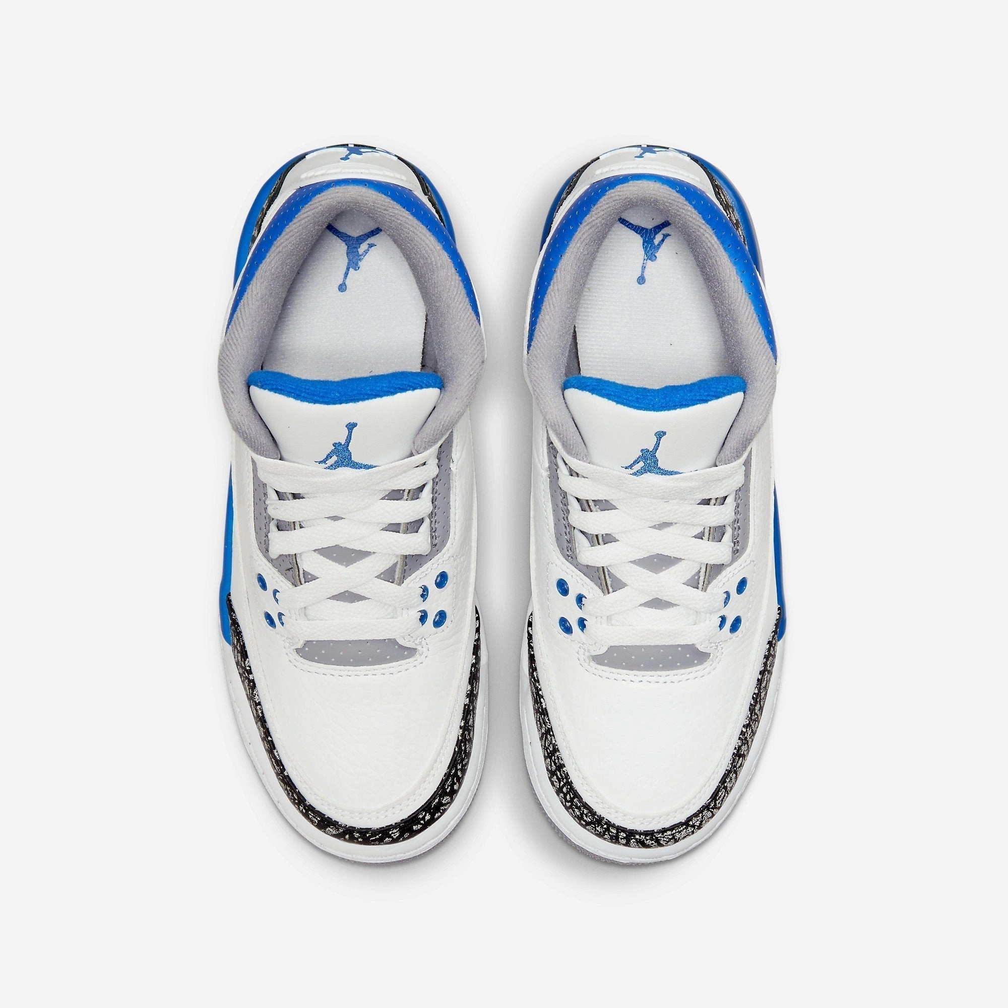 (GS) Air Jordan 3 Retro 'Racer Blue' (2021) 398614-145 Air Jordan 3 Retro Throwback Sneakers