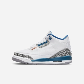 (GS) Air Jordan 3 Retro 'Washington Wizards' (2023) DM0967-148 Air Jordan 3 retro sneakers with throwback vibe