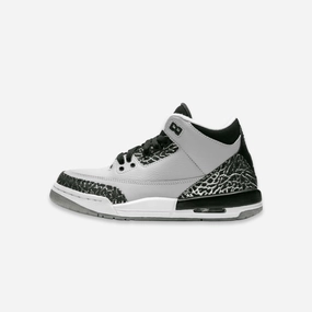 (GS) Air Jordan 3 Retro 'Wolf Grey' (2014) 398614-004 Air Jordan 3 retro sneakers with throwback vibe