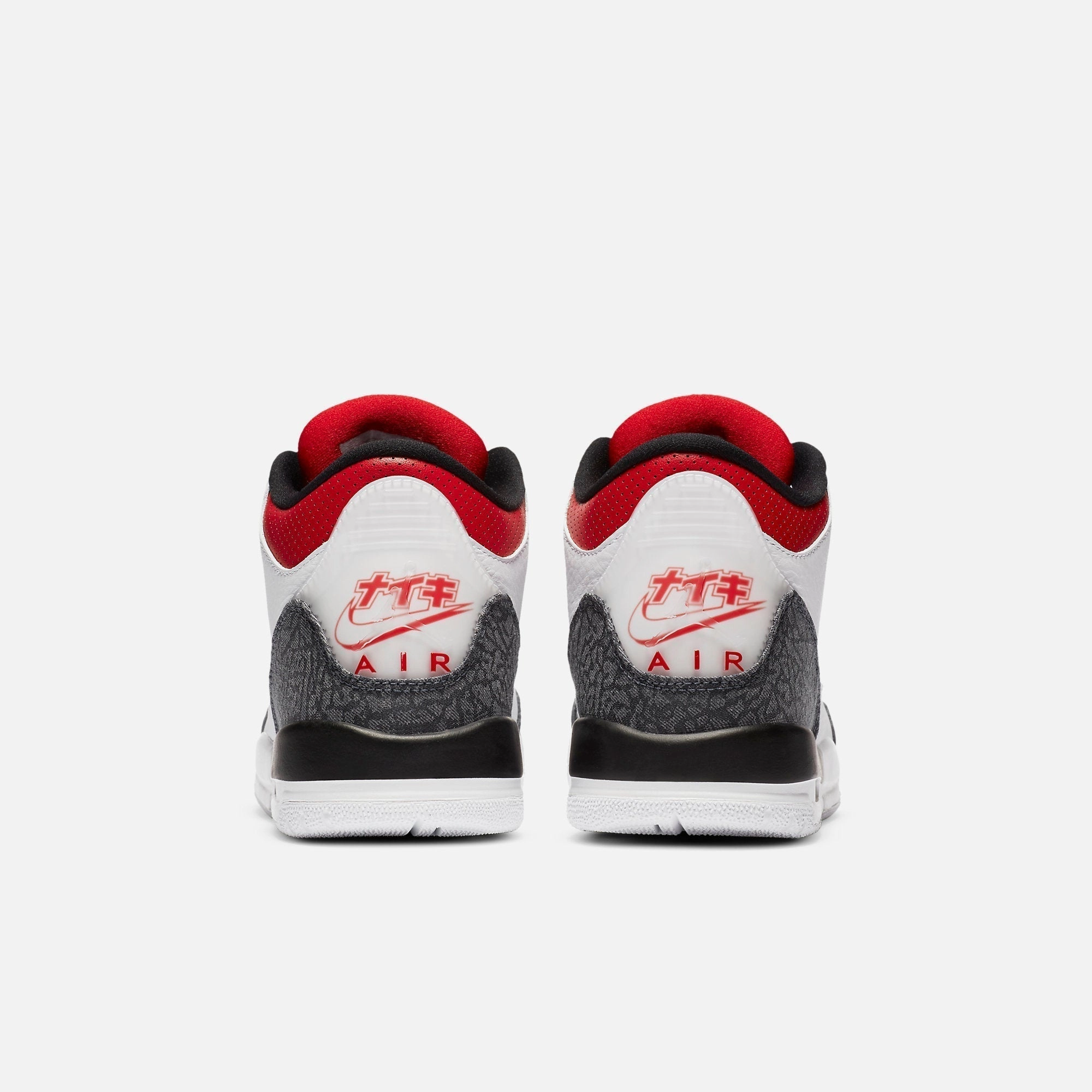 (GS) Air Jordan 3 Retro SE-T 'Japan Denim Fire Red' (2020) DB4169-100 Air Jordan 3 Retro Throwback Sneakers