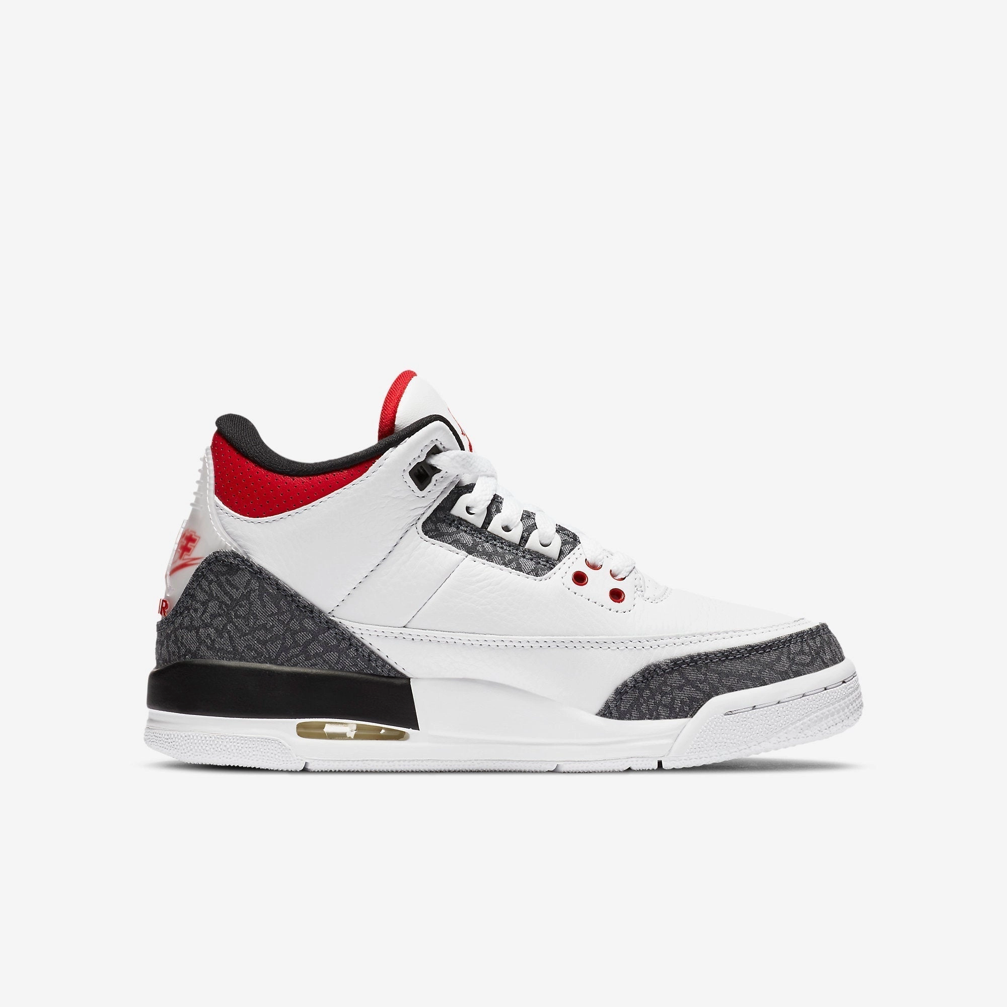 (GS) Air Jordan 3 Retro SE-T 'Japan Denim Fire Red' (2020) DB4169-100 Air Jordan 3 Retro Throwback Sneakers