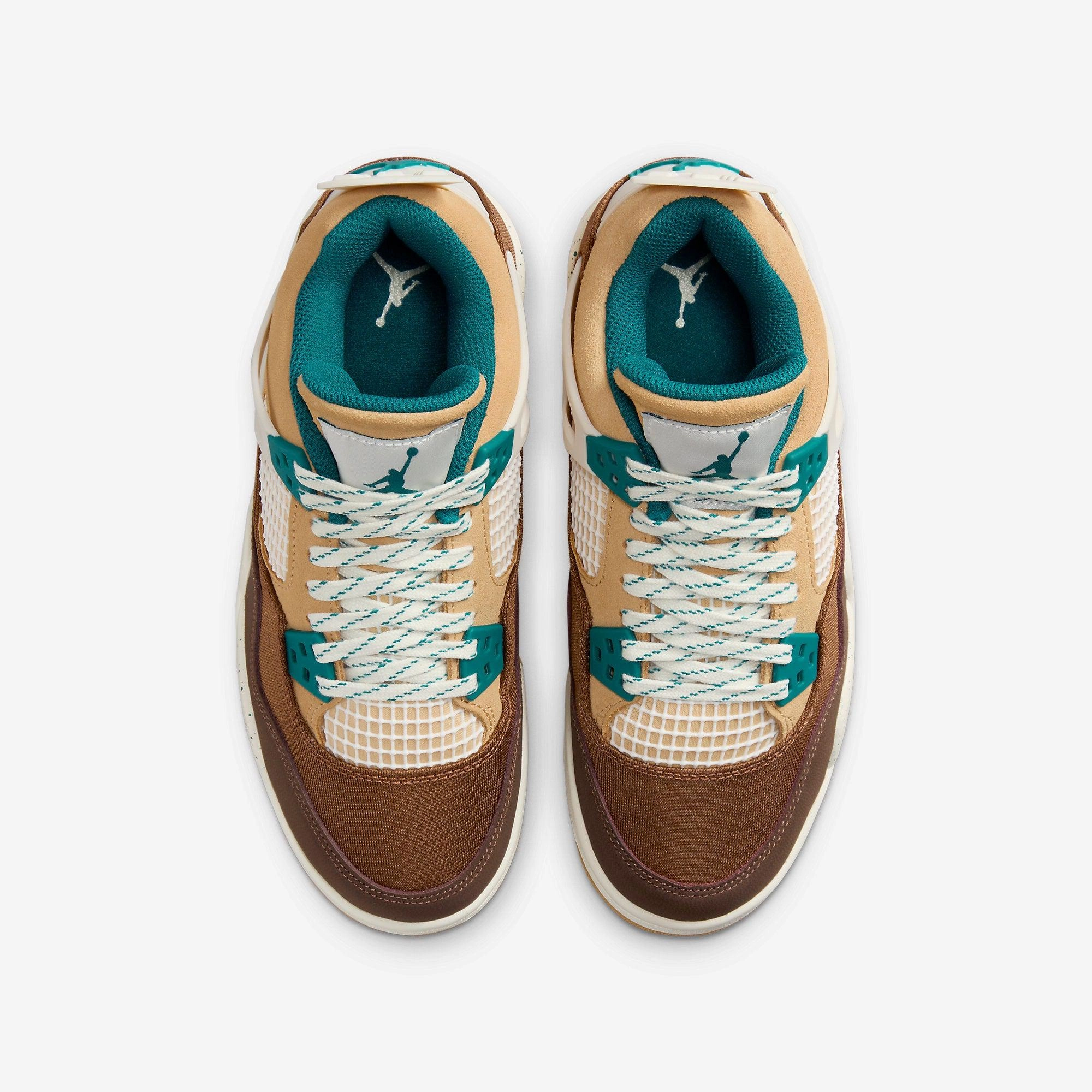 (GS) Air Jordan 4 Retro 'Cacao Wow' (2023) FB2214-200 Air Jordan 4 Visible Air Unit Sneakers