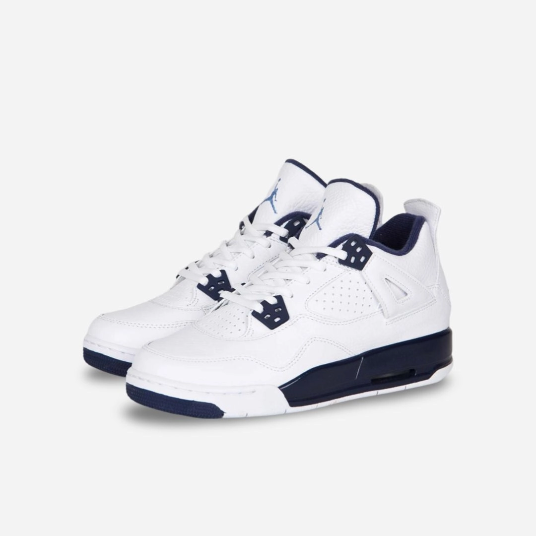 (GS) Air Jordan 4 Retro 'Columbia' (2015) 408452-107 Air Jordan 4 Visible Air Unit Sneakers