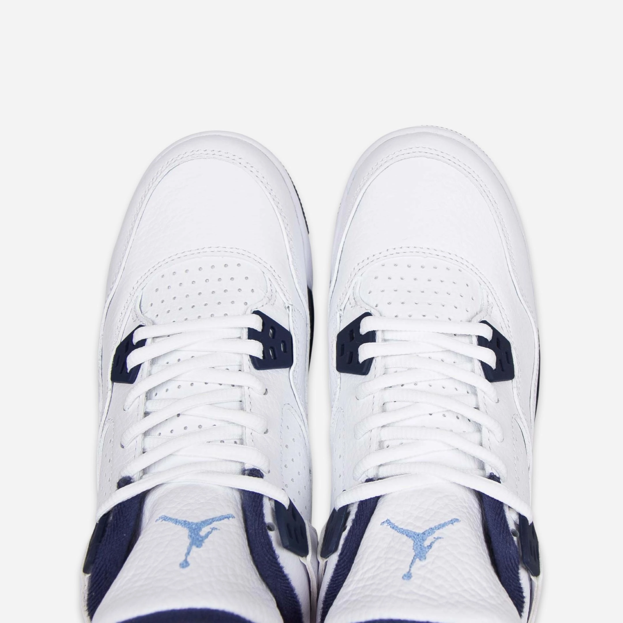 (GS) Air Jordan 4 Retro 'Columbia' (2015) 408452-107 Air Jordan 4 Visible Air Unit Sneakers