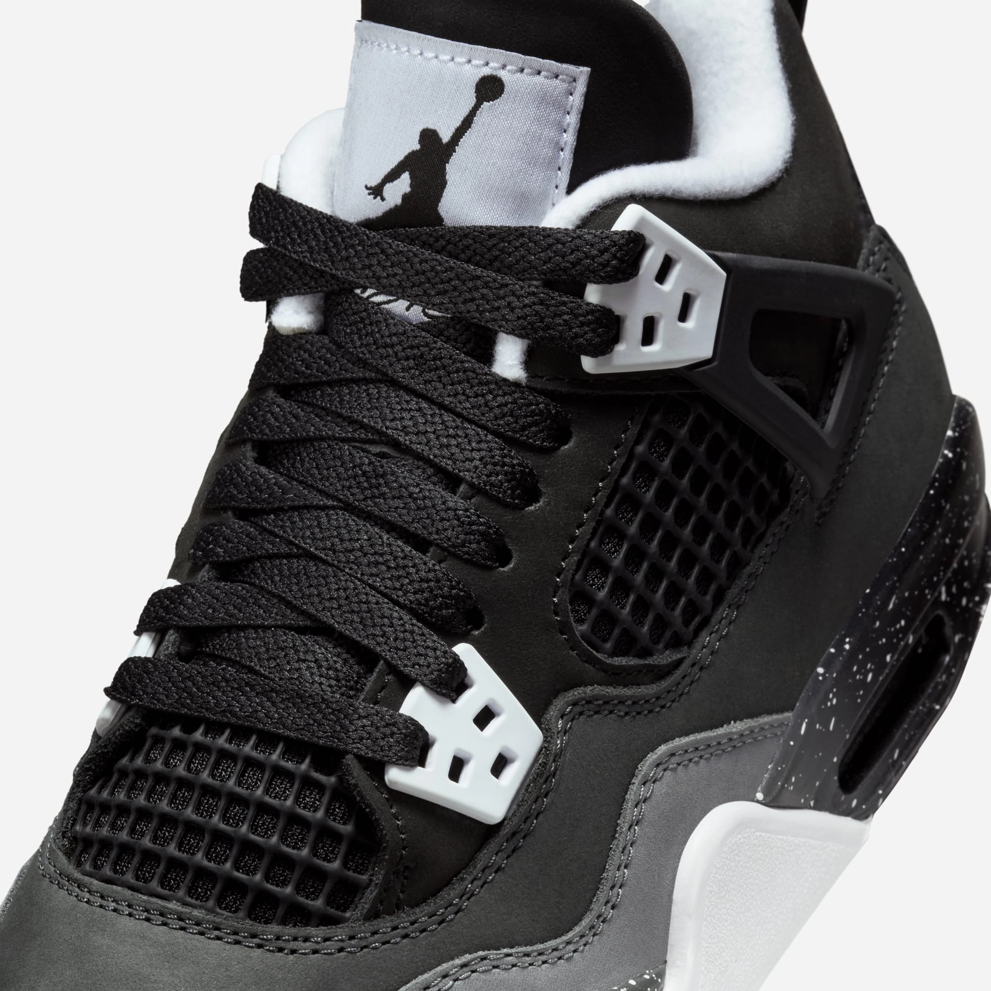 (GS) Air Jordan 4 Retro 'Fear' (2024) FQ8213-002 Air Jordan 4 Visible Air Unit Sneakers