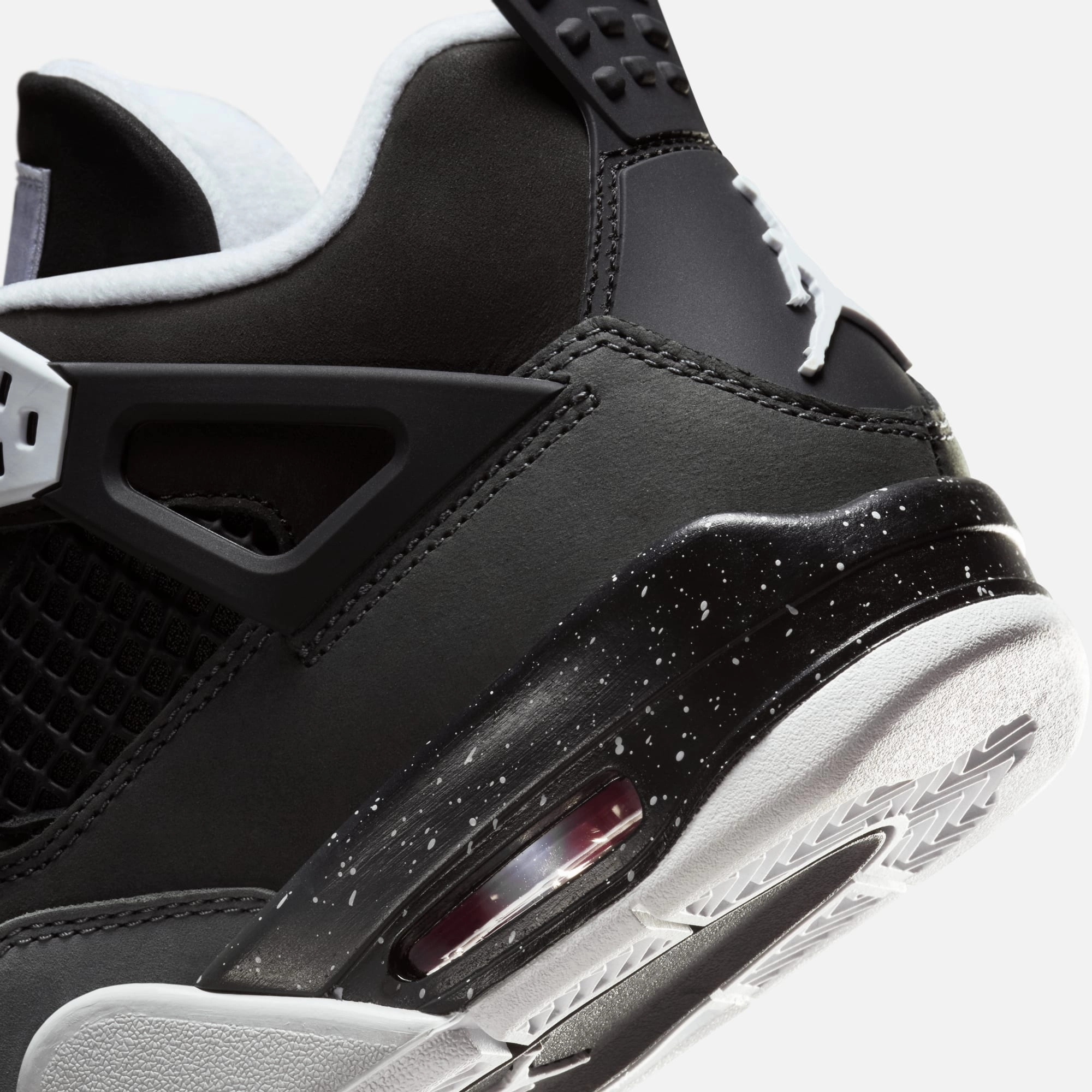 (GS) Air Jordan 4 Retro 'Fear' (2024) FQ8213-002 Air Jordan 4 Visible Air Unit Sneakers