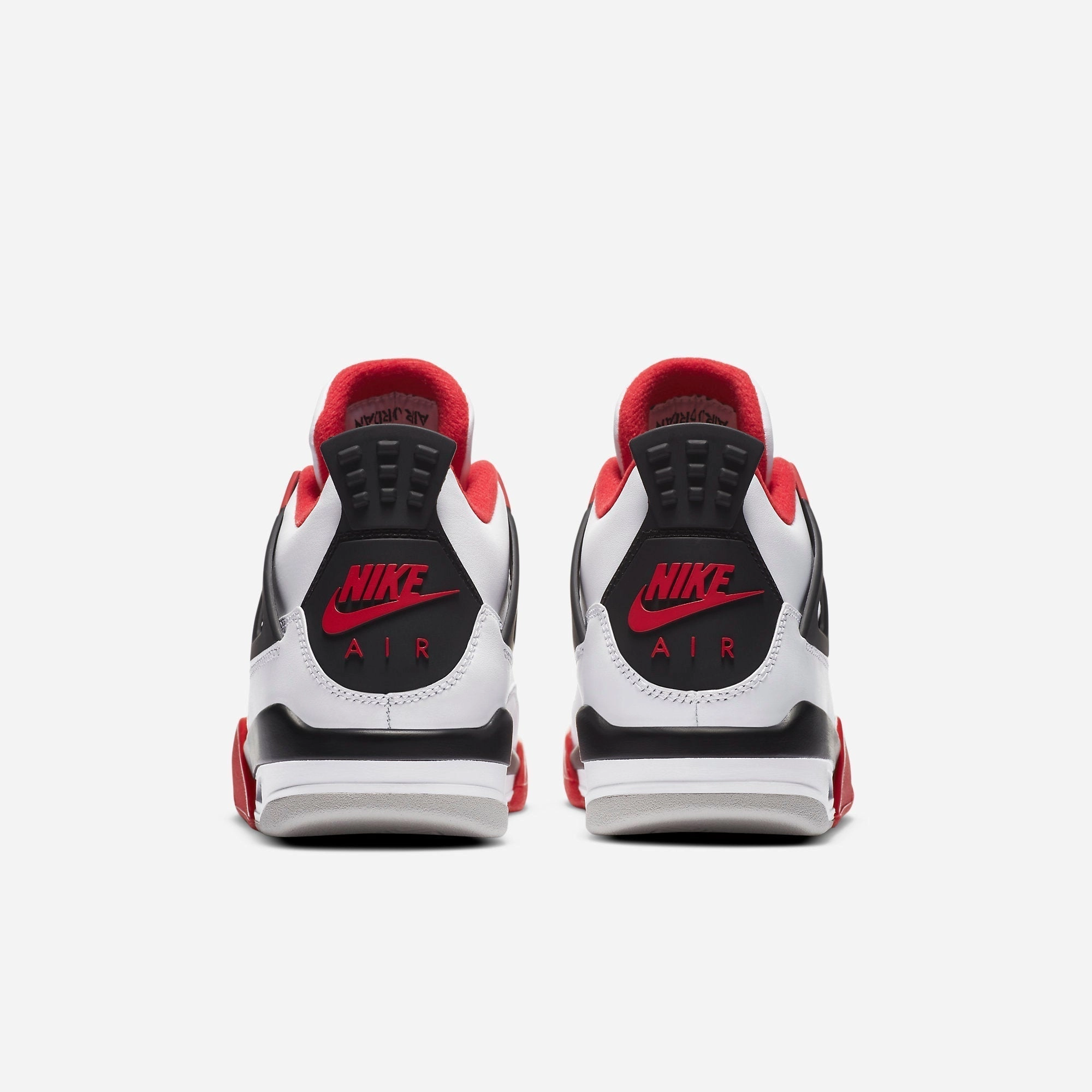 (GS) Air Jordan 4 Retro 'Fire Red' (2020) 408452-160 Air Jordan 4 Visible Air Unit Sneakers