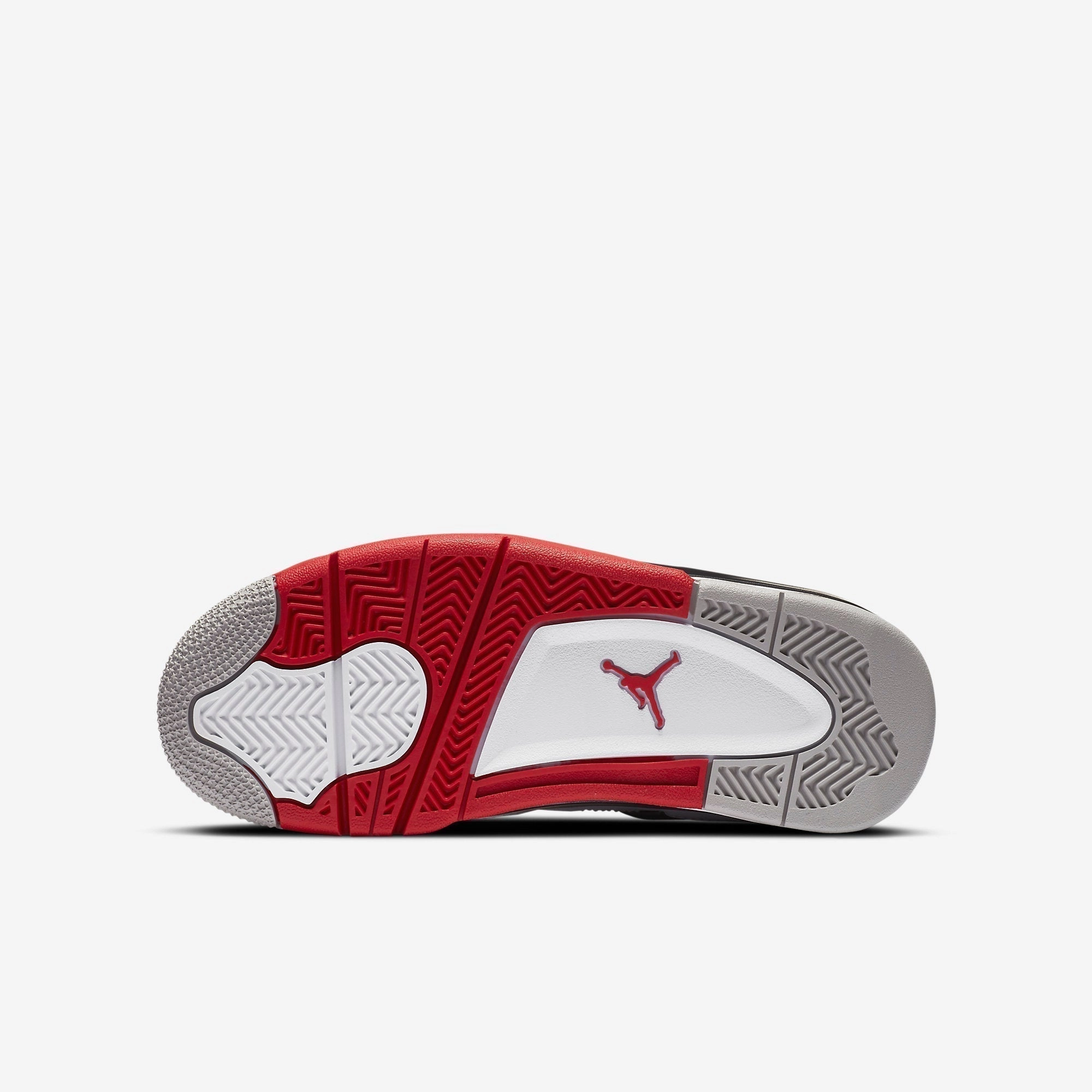 (GS) Air Jordan 4 Retro 'Fire Red' (2020) 408452-160 Air Jordan 4 Visible Air Unit Sneakers
