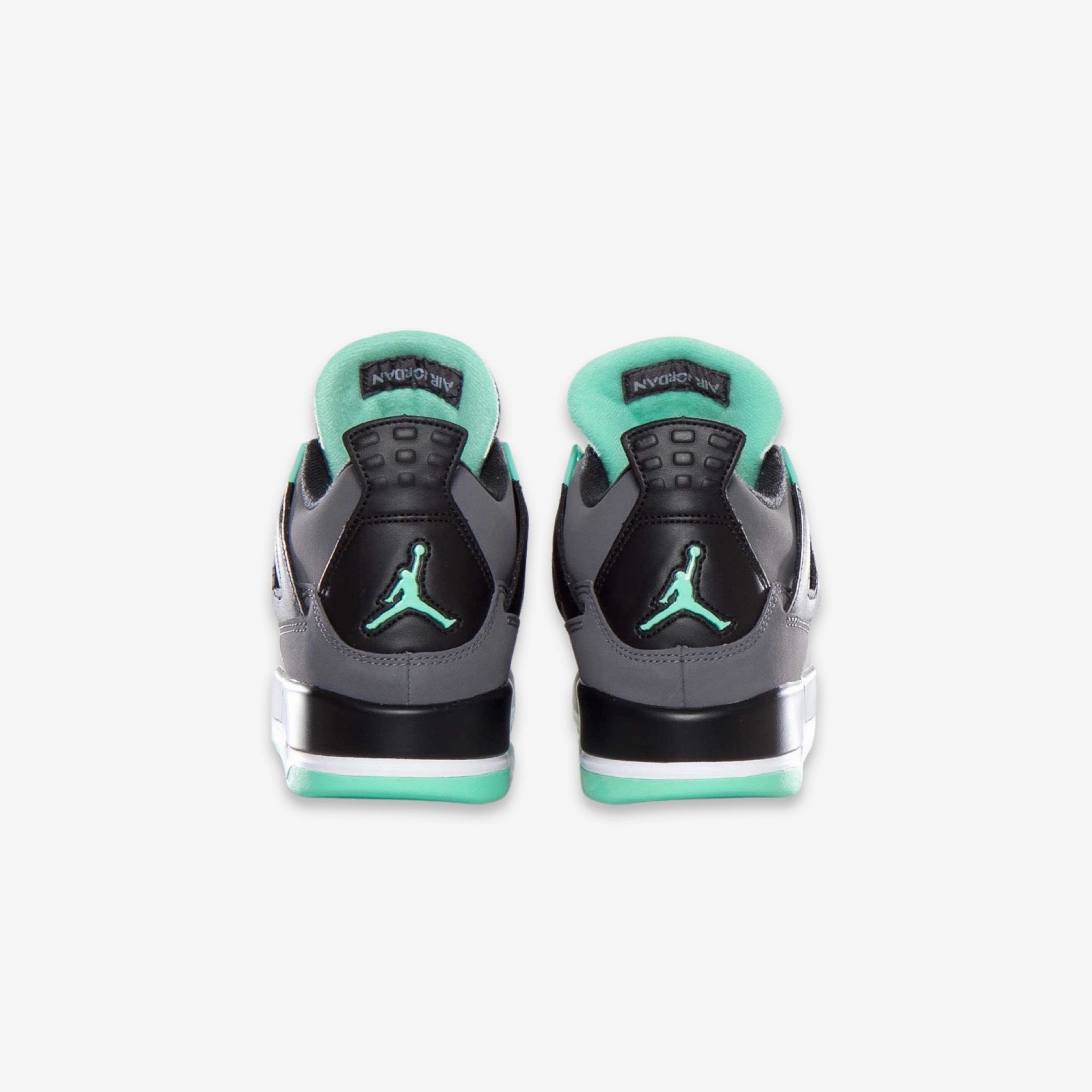 (GS) Air Jordan 4 Retro 'Green Glow' (2013) 408452-033 Air Jordan 4 Visible Air Unit Sneakers