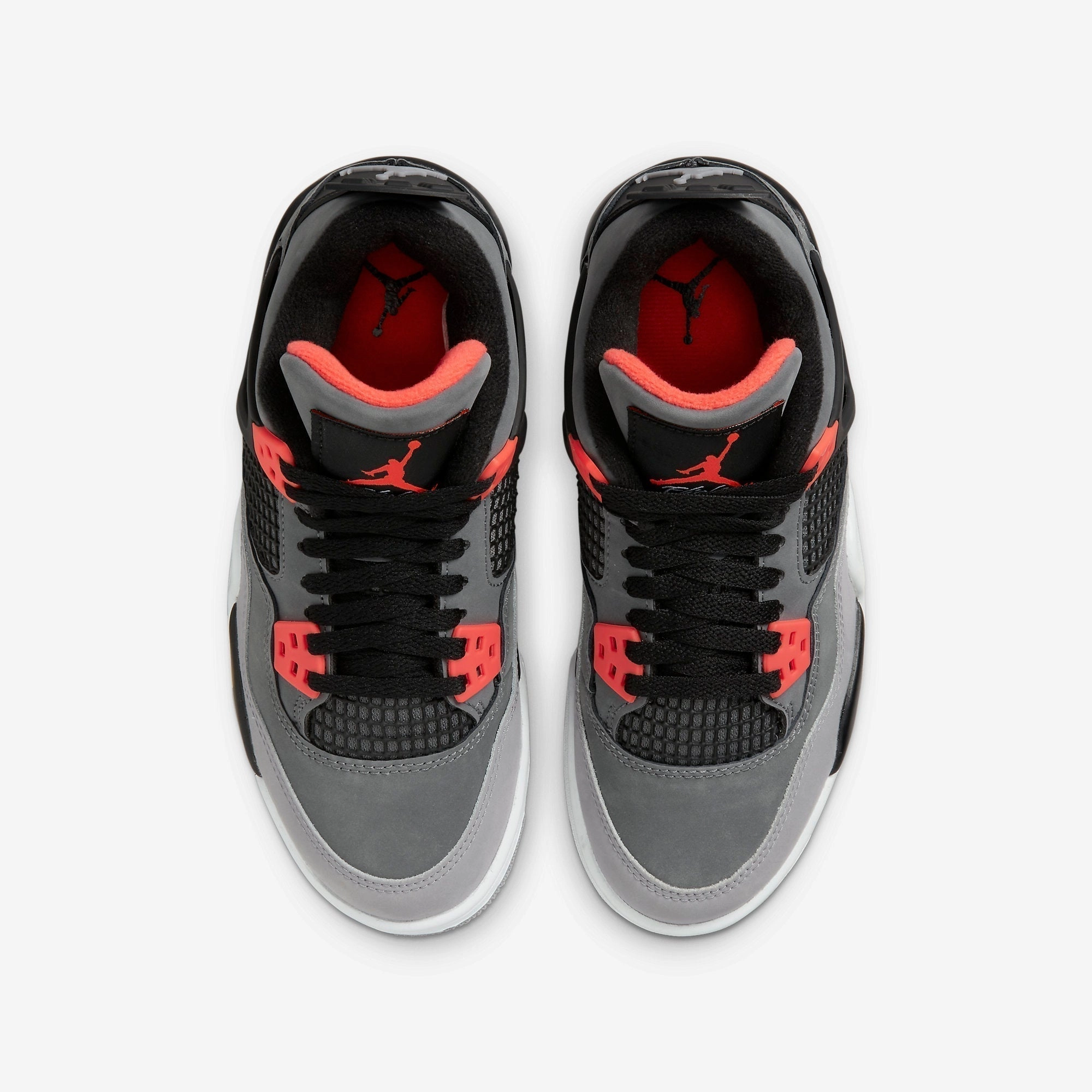 (GS) Air Jordan 4 Retro 'Infrared' (2022) 408452-061 Air Jordan 4 Visible Air Unit Sneakers