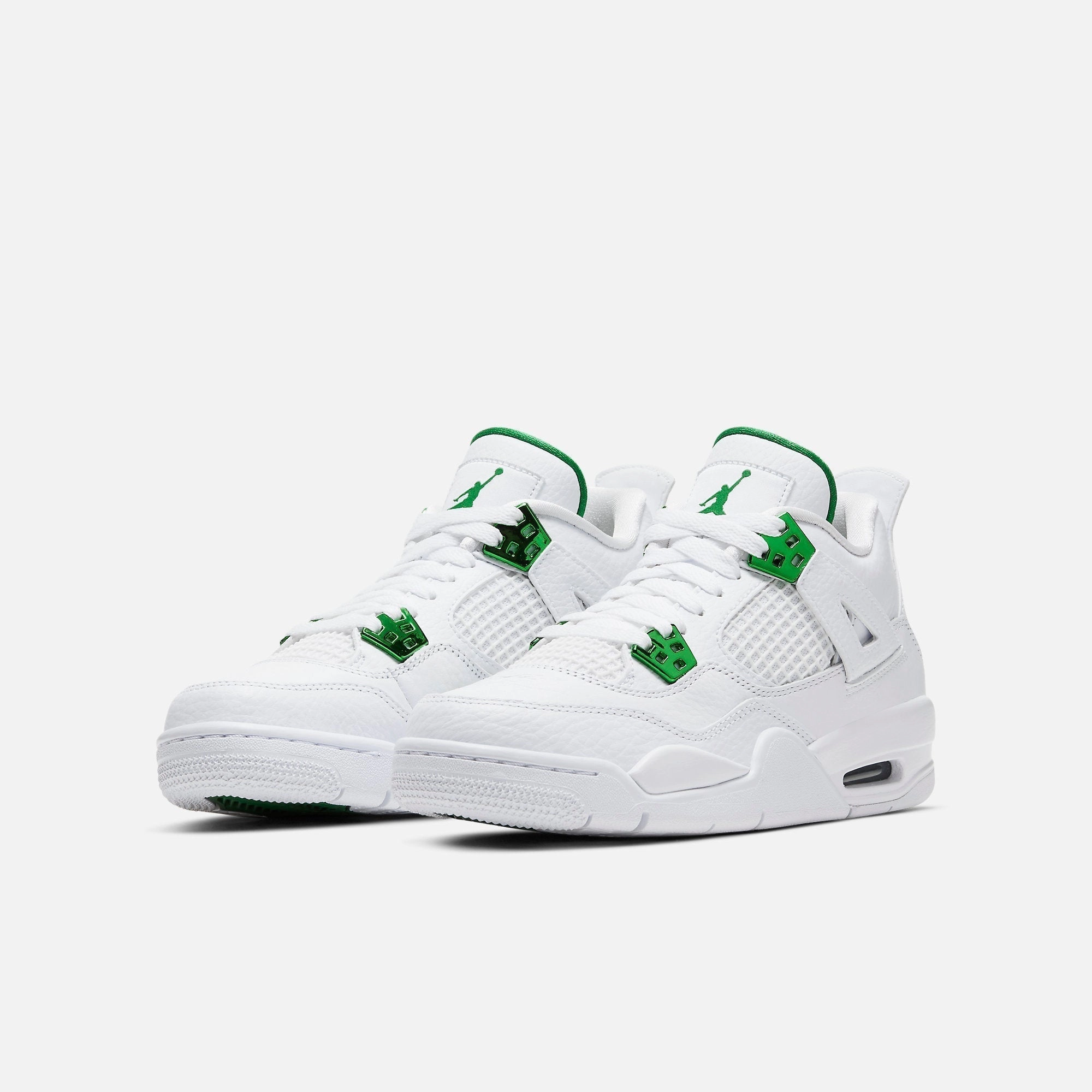 (GS) Air Jordan 4 Retro 'Metallic Pine Green' (2020) 408452-113 Air Jordan 4 Visible Air Unit Sneakers