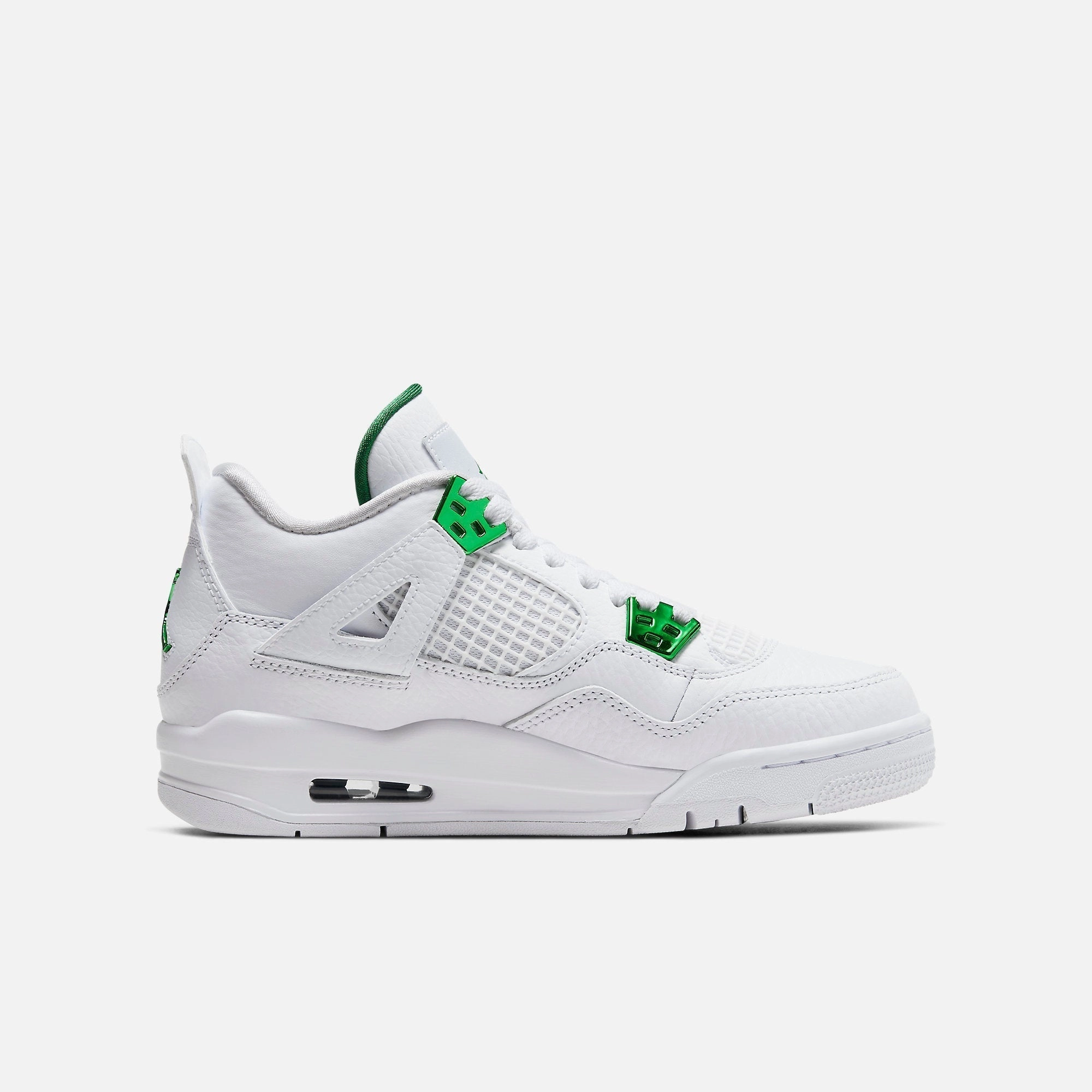(GS) Air Jordan 4 Retro 'Metallic Pine Green' (2020) 408452-113 Air Jordan 4 Visible Air Unit Sneakers