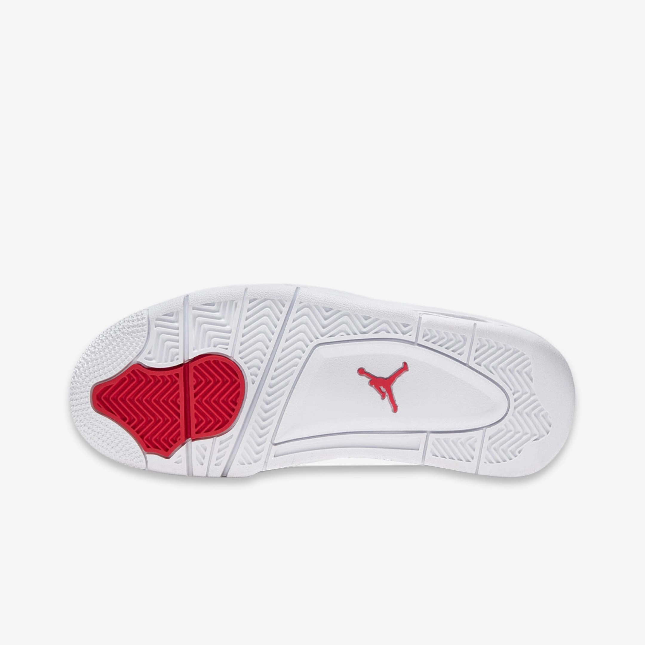 (GS) Air Jordan 4 Retro 'Metallic University Red' (2020) 408452-112 Air Jordan 4 Visible Air Unit Sneakers