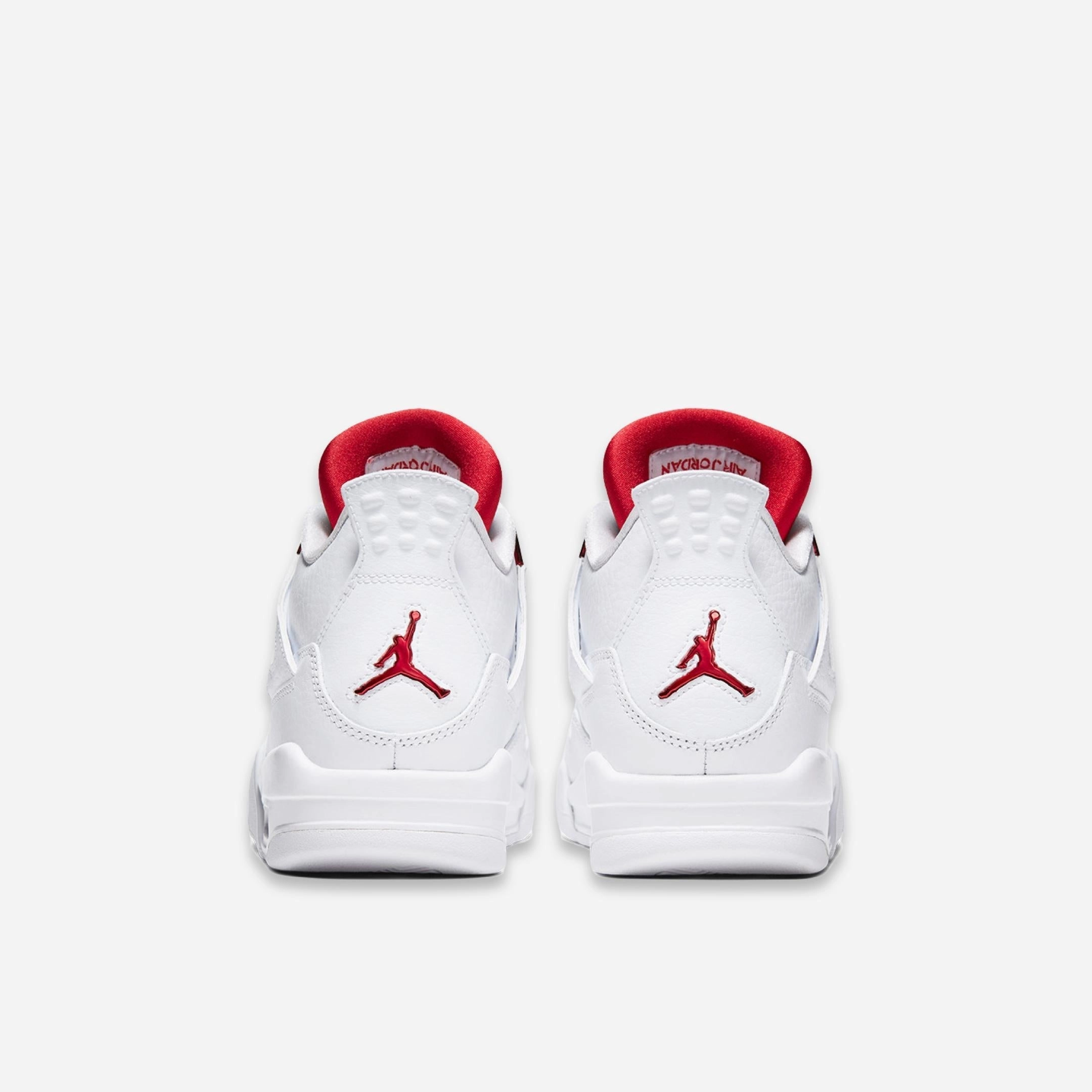 (GS) Air Jordan 4 Retro 'Metallic University Red' (2020) 408452-112 Air Jordan 4 Visible Air Unit Sneakers