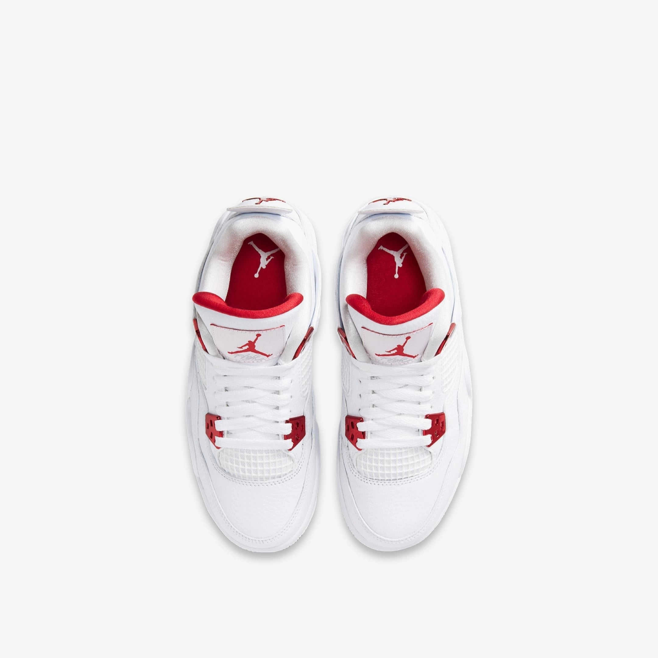 (GS) Air Jordan 4 Retro 'Metallic University Red' (2020) 408452-112 Air Jordan 4 Visible Air Unit Sneakers