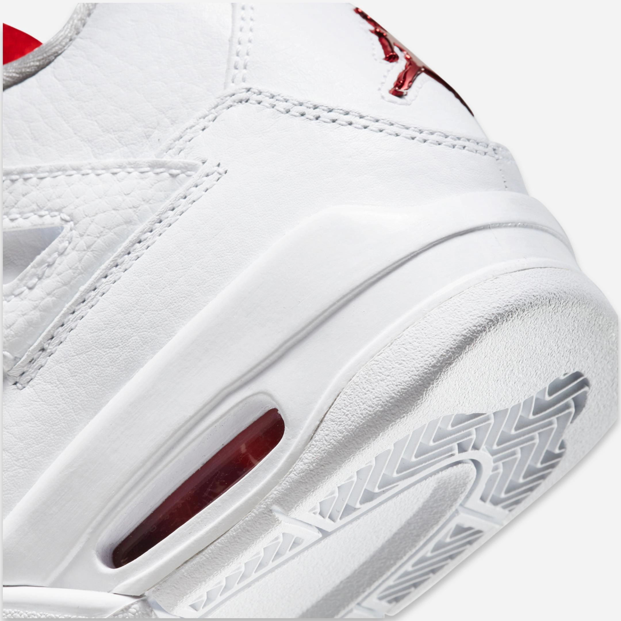 (GS) Air Jordan 4 Retro 'Metallic University Red' (2020) 408452-112 Air Jordan 4 Visible Air Unit Sneakers