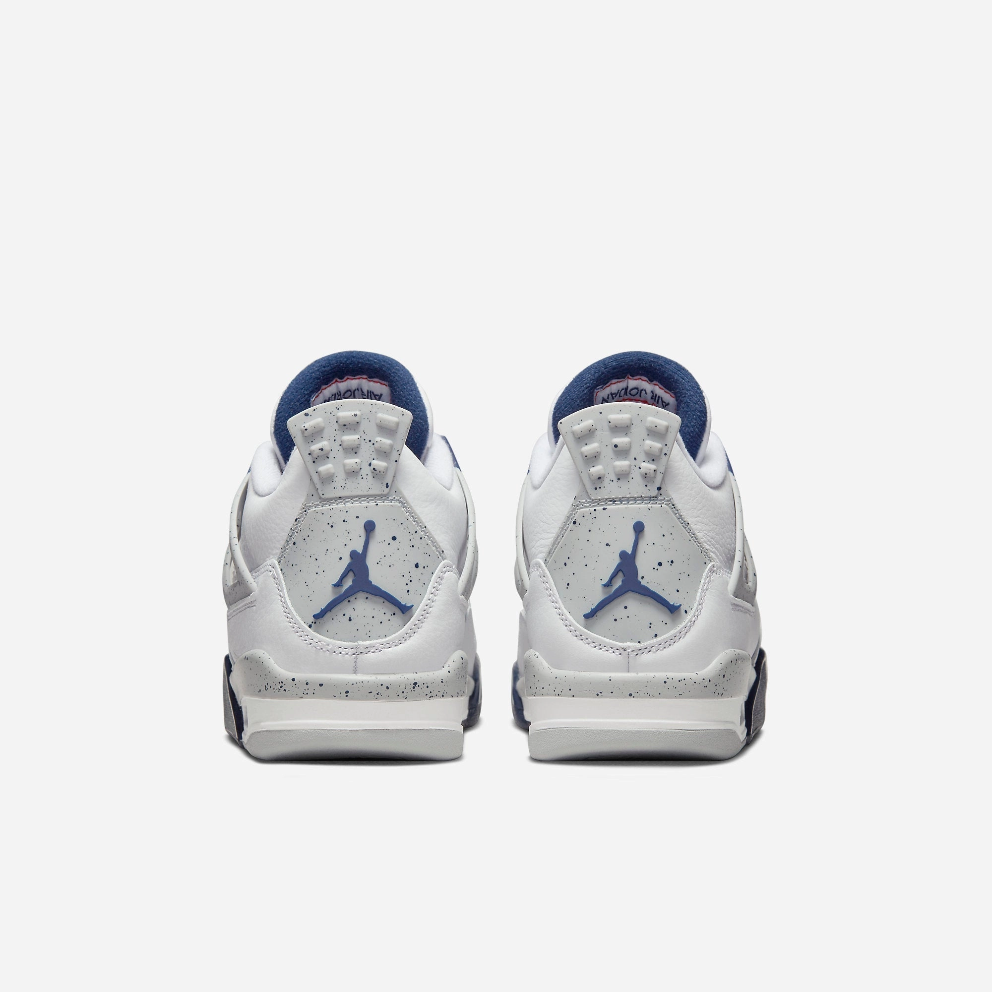 (GS) Air Jordan 4 Retro 'Midnight Navy' (2022) 408452-140 Air Jordan 4 Visible Air Unit Sneakers