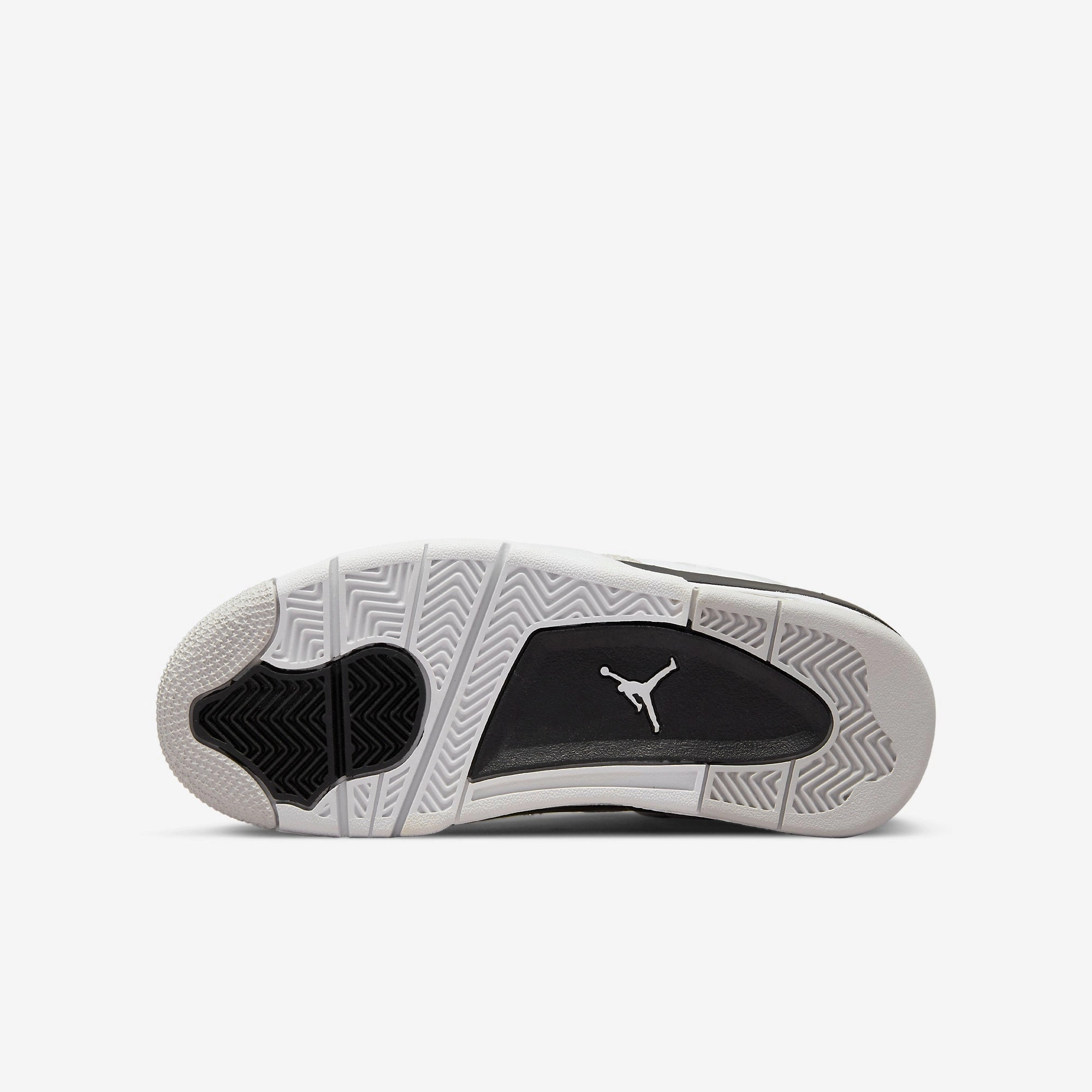 (GS) Air Jordan 4 Retro 'Military Black' (2022) 408452-111 Air Jordan 4 Visible Air Unit Sneakers