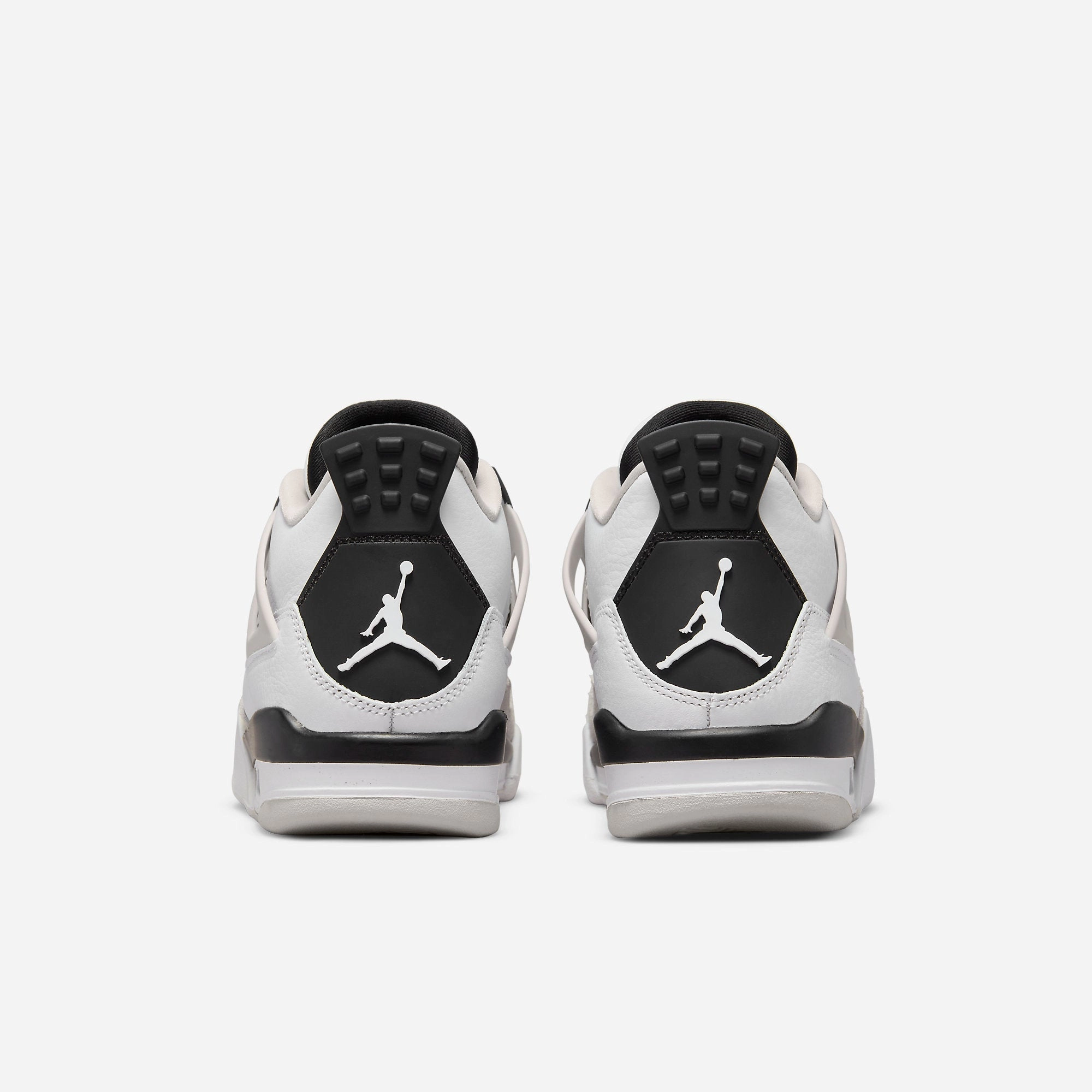 (GS) Air Jordan 4 Retro 'Military Black' (2022) 408452-111 Air Jordan 4 Visible Air Unit Sneakers