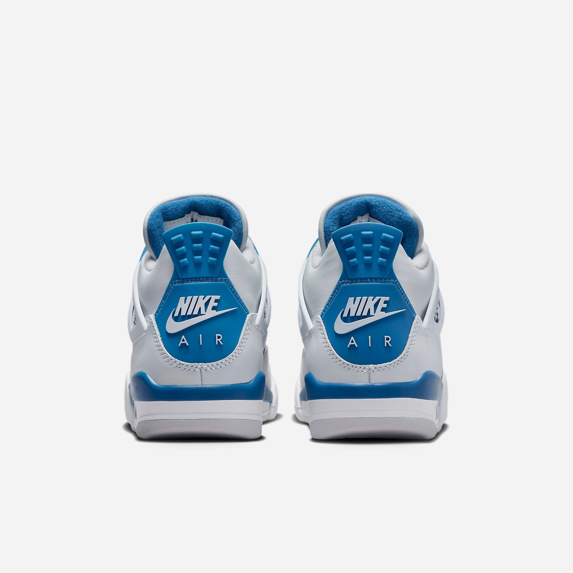 (GS) Air Jordan 4 Retro 'Military Blue / Industrial Blue' (2024) HF4281-141 Air Jordan 4 Visible Air Unit Sneakers