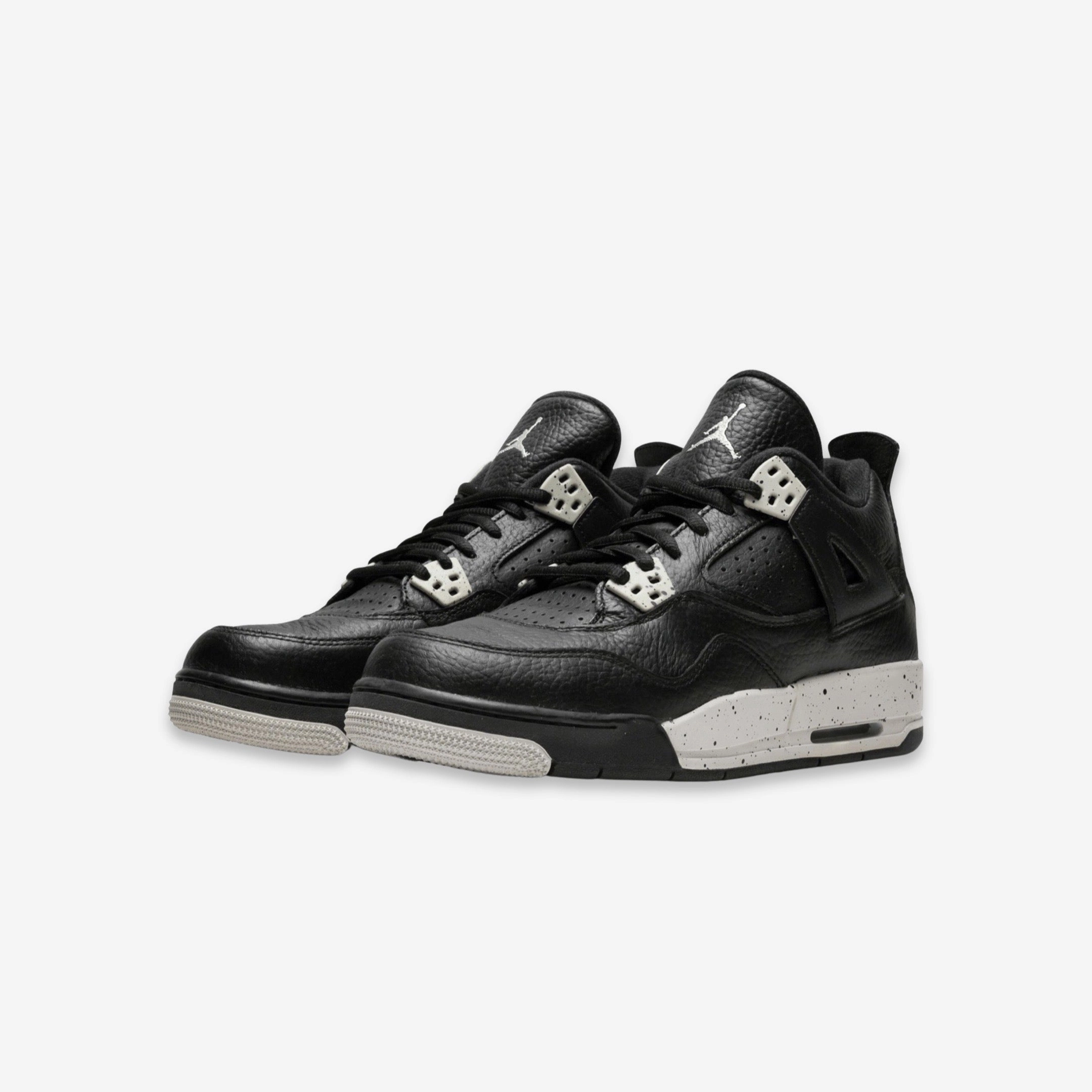 (GS) Air Jordan 4 Retro 'Oreo' (2015) 408452-003 Air Jordan 4 Visible Air Unit Sneakers