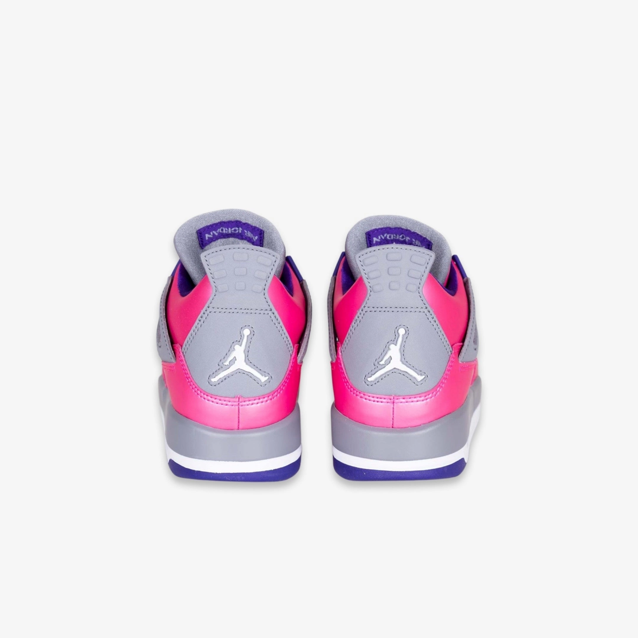 (GS) Air Jordan 4 Retro 'Pink Foil' (2013) 487724-607 Air Jordan 4 Visible Air Unit Sneakers