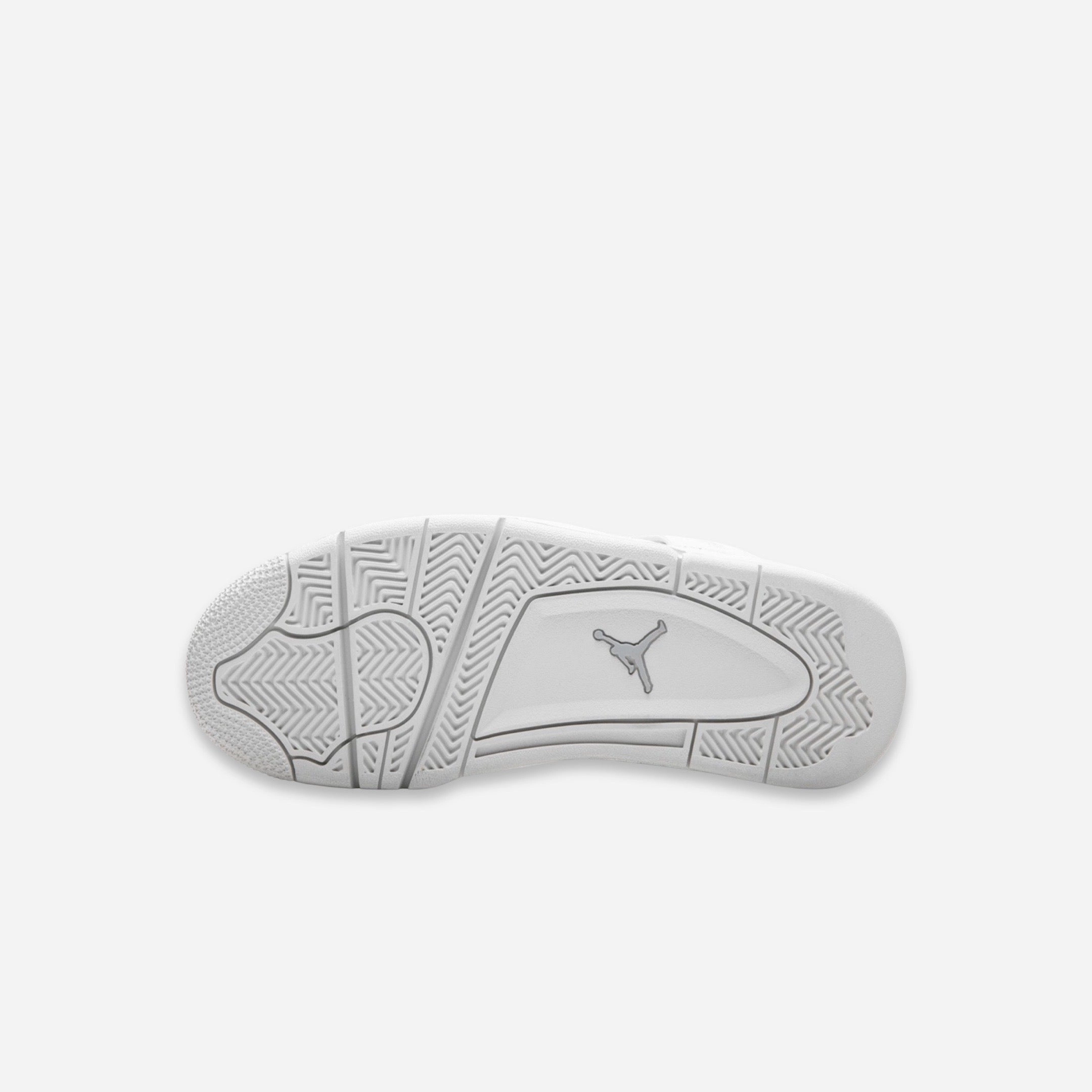 (GS) Air Jordan 4 Retro 'Pure Money' (2017) 408452-100 Air Jordan 4 Visible Air Unit Sneakers