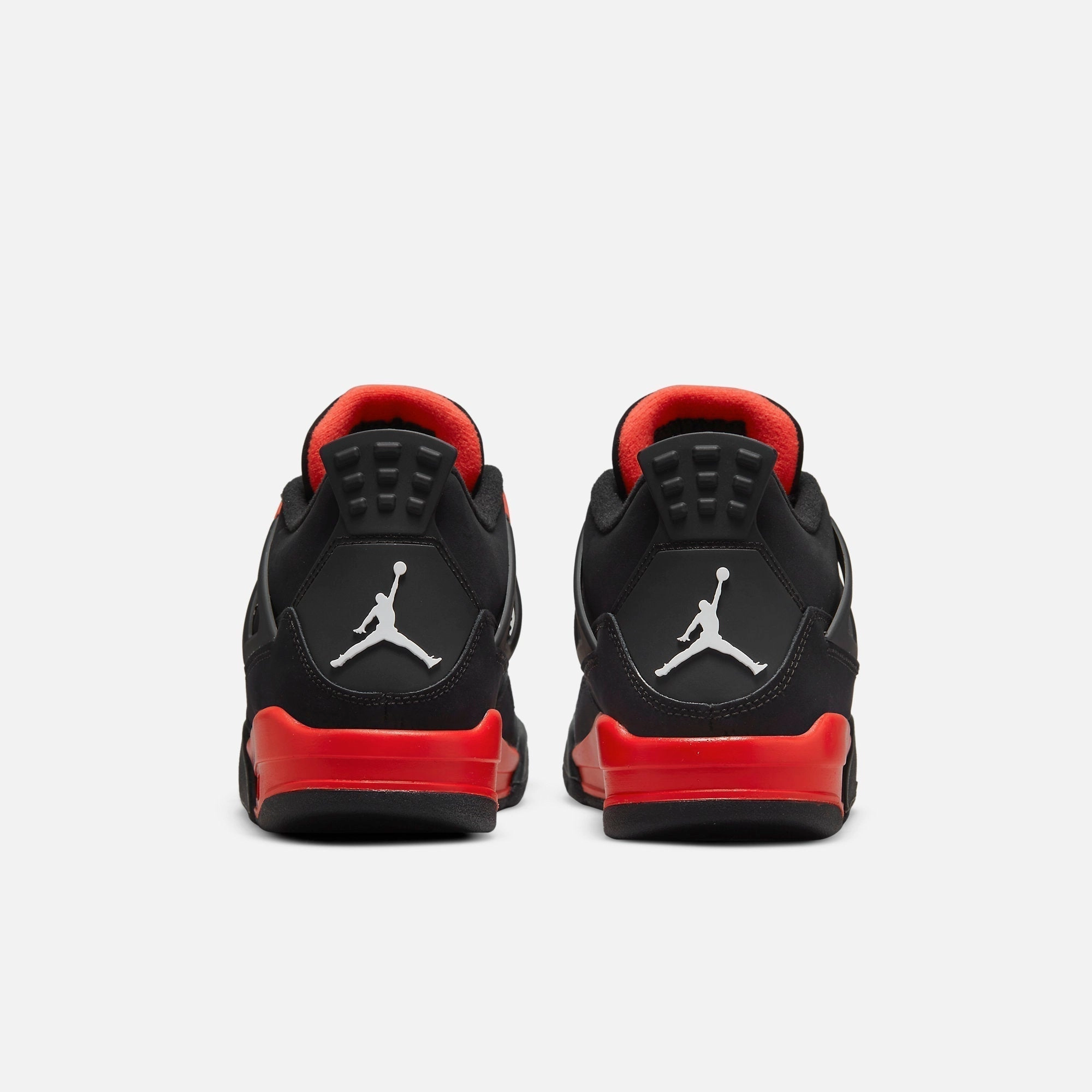 (GS) Air Jordan 4 Retro 'Red Thunder' (2022) 408452-016 Air Jordan 4 Visible Air Unit Sneakers