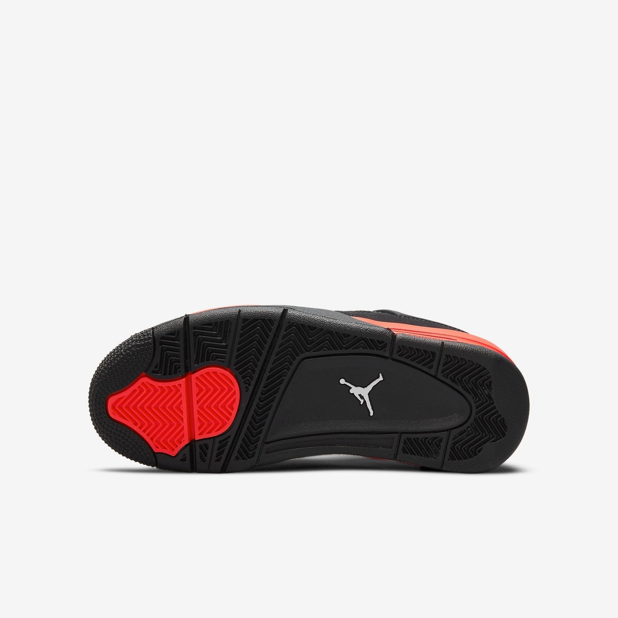 (GS) Air Jordan 4 Retro 'Red Thunder' (2022) 408452-016 Air Jordan 4 Visible Air Unit Sneakers