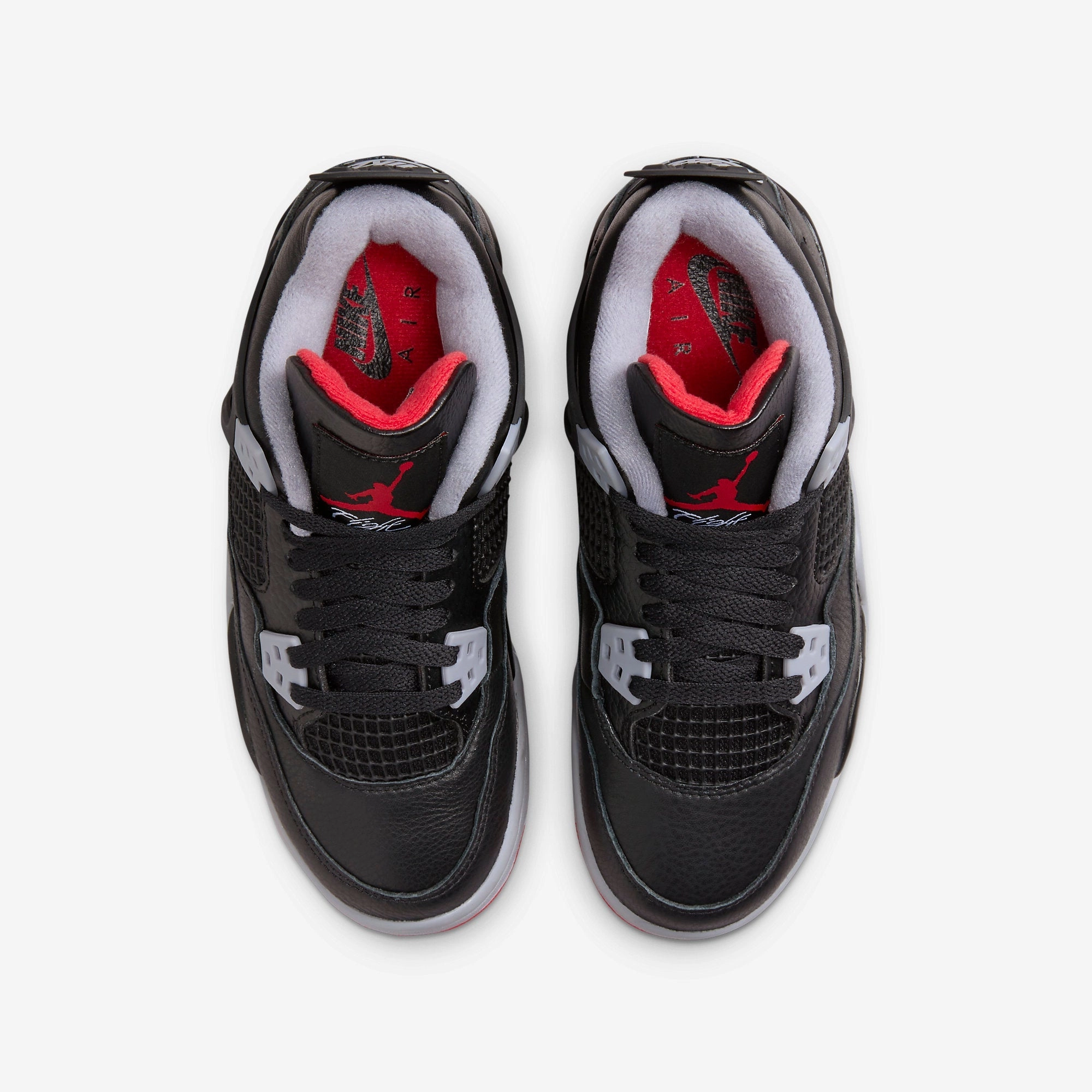 (GS) Air Jordan 4 Retro 'Reimagined Bred' (2024) FQ8213-006 Air Jordan 4 Visible Air Unit Sneakers