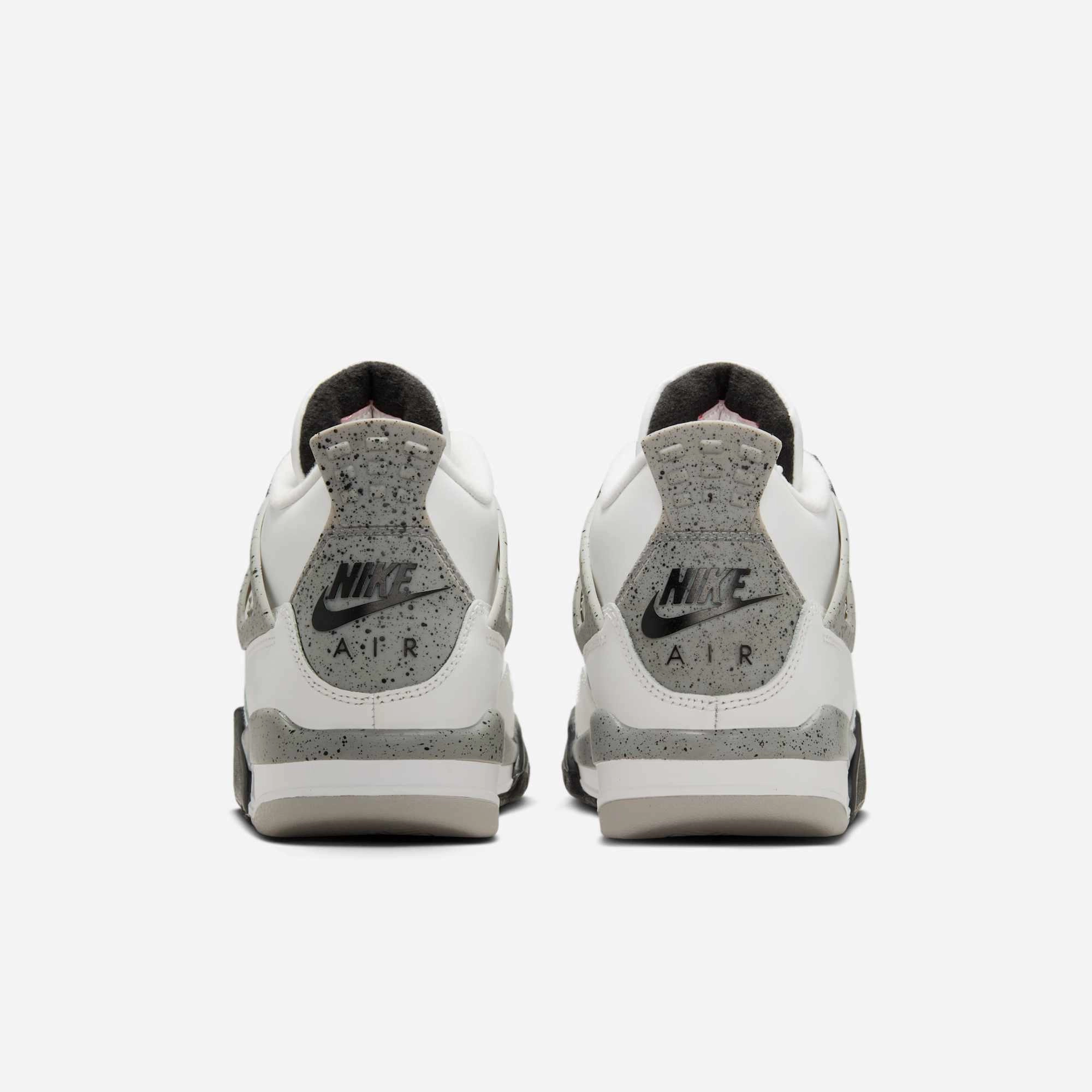 (GS) Air Jordan 4 Retro 'Reimagined White Cement' (2025) IB4171-100 Air Jordan 4 Visible Air Unit Sneakers