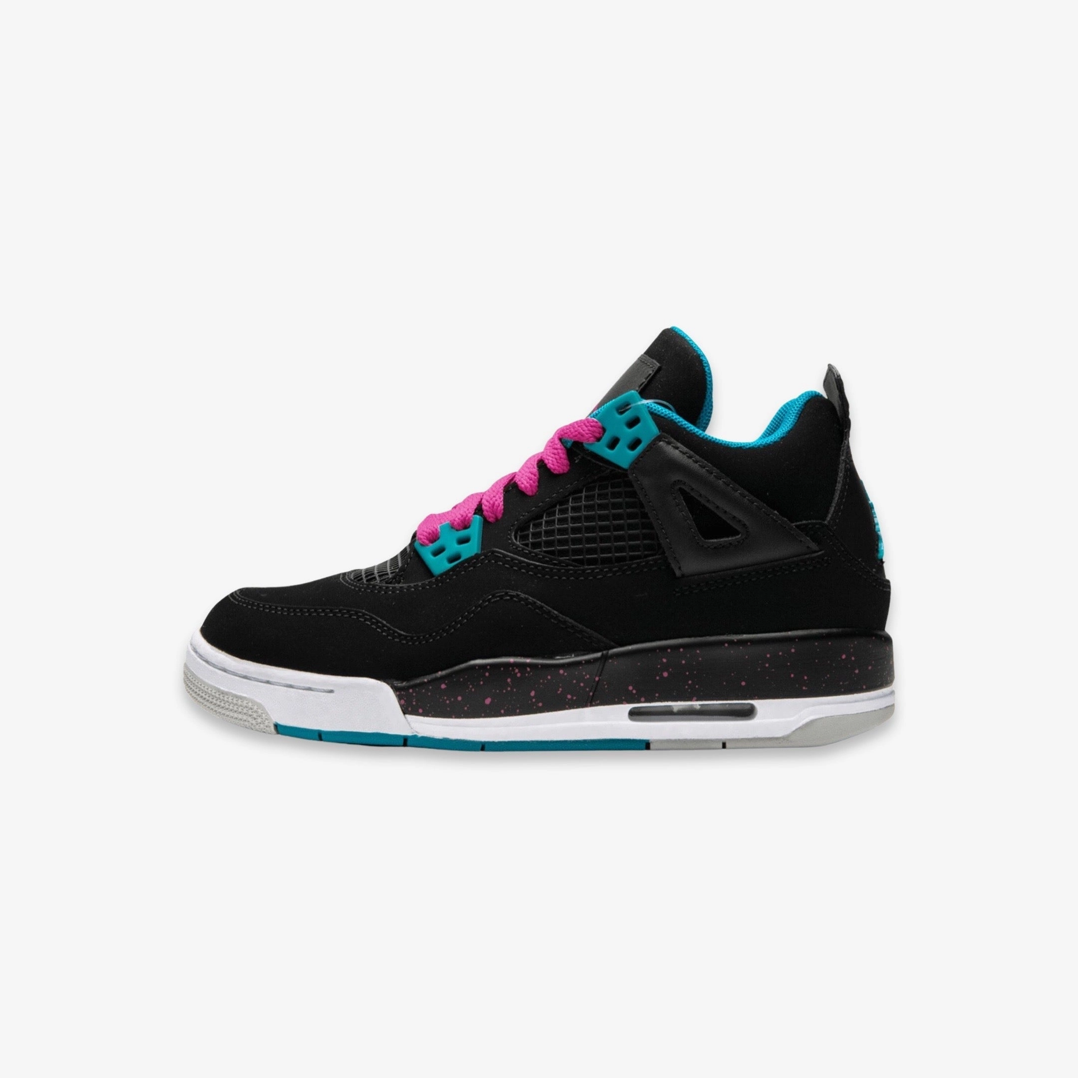 (GS) Air Jordan 4 Retro 'South Beach' (2012) 487724-019 Air Jordan 4 sneakers with visible air unit