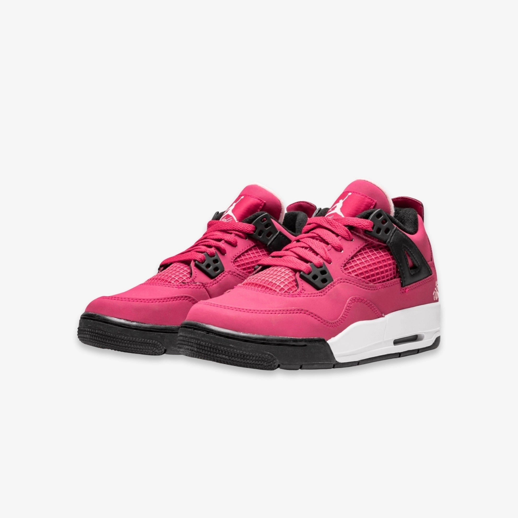 (GS) Air Jordan 4 Retro 'Voltage Cherry' (2012) 487724-601 Air Jordan 4 Visible Air Unit Sneakers