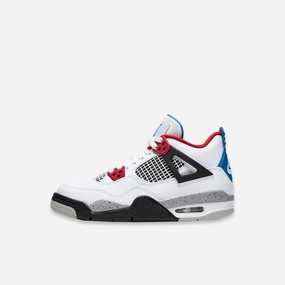 (GS) Air Jordan 4 Retro 'What The' (2019) 408452-146 Air Jordan 4 sneakers with visible air unit