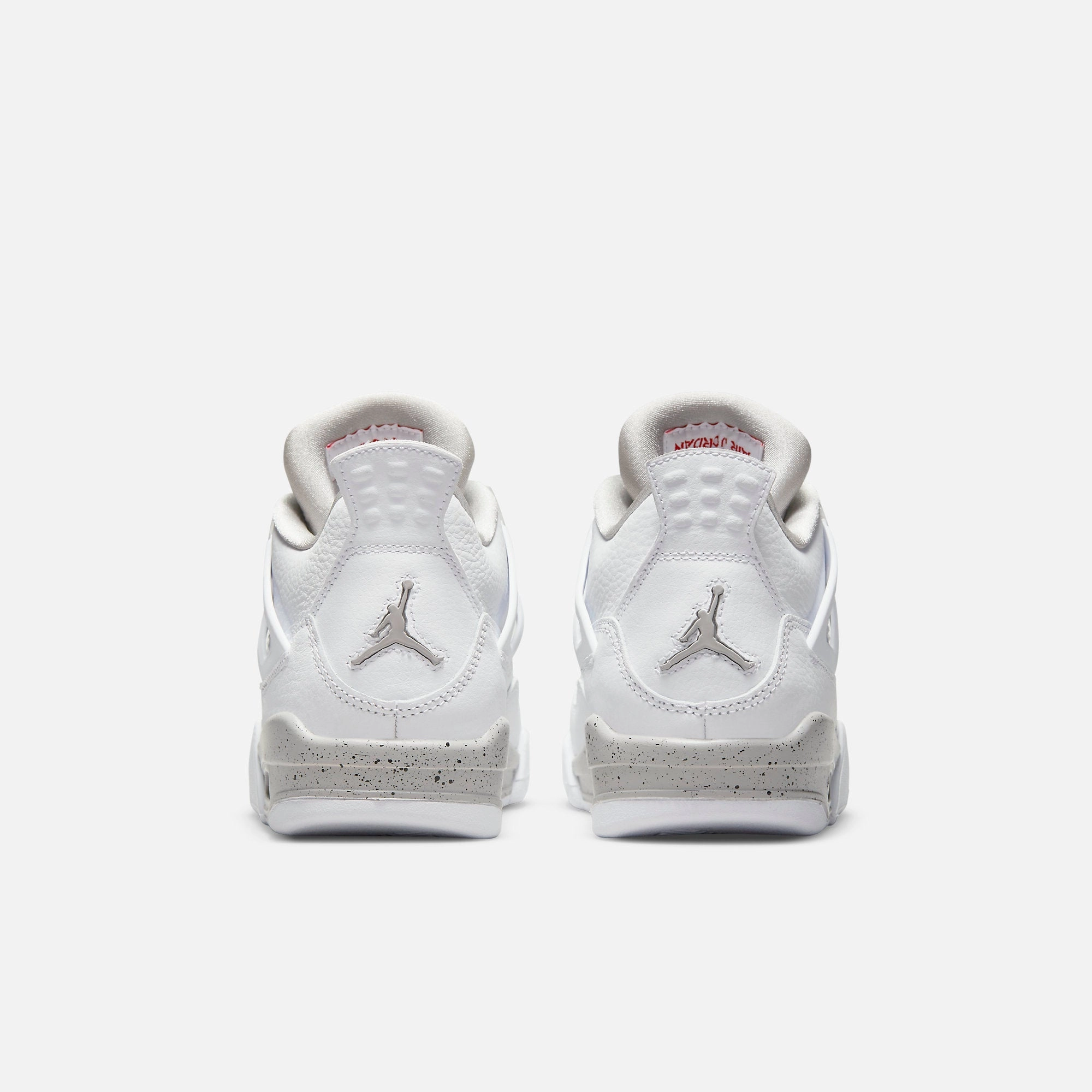 (GS) Air Jordan 4 Retro 'White Oreo' (2021) DJ4699-100 Air Jordan 4 Visible Air Unit Sneakers