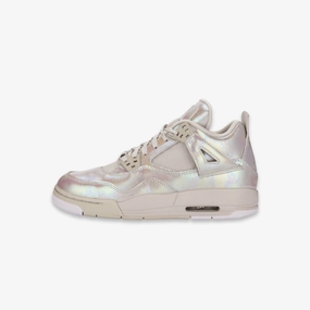 (GS) Air Jordan 4 Retro Pearl '30th Anniversary' (2015) 742639-045 Air Jordan 4 sneakers with visible air unit
