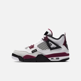 (GS) Air Jordan 4 Retro PSG 'Paris Saint-Germain' (2020) CZ6509-100 Air Jordan 4 sneakers with visible air unit
