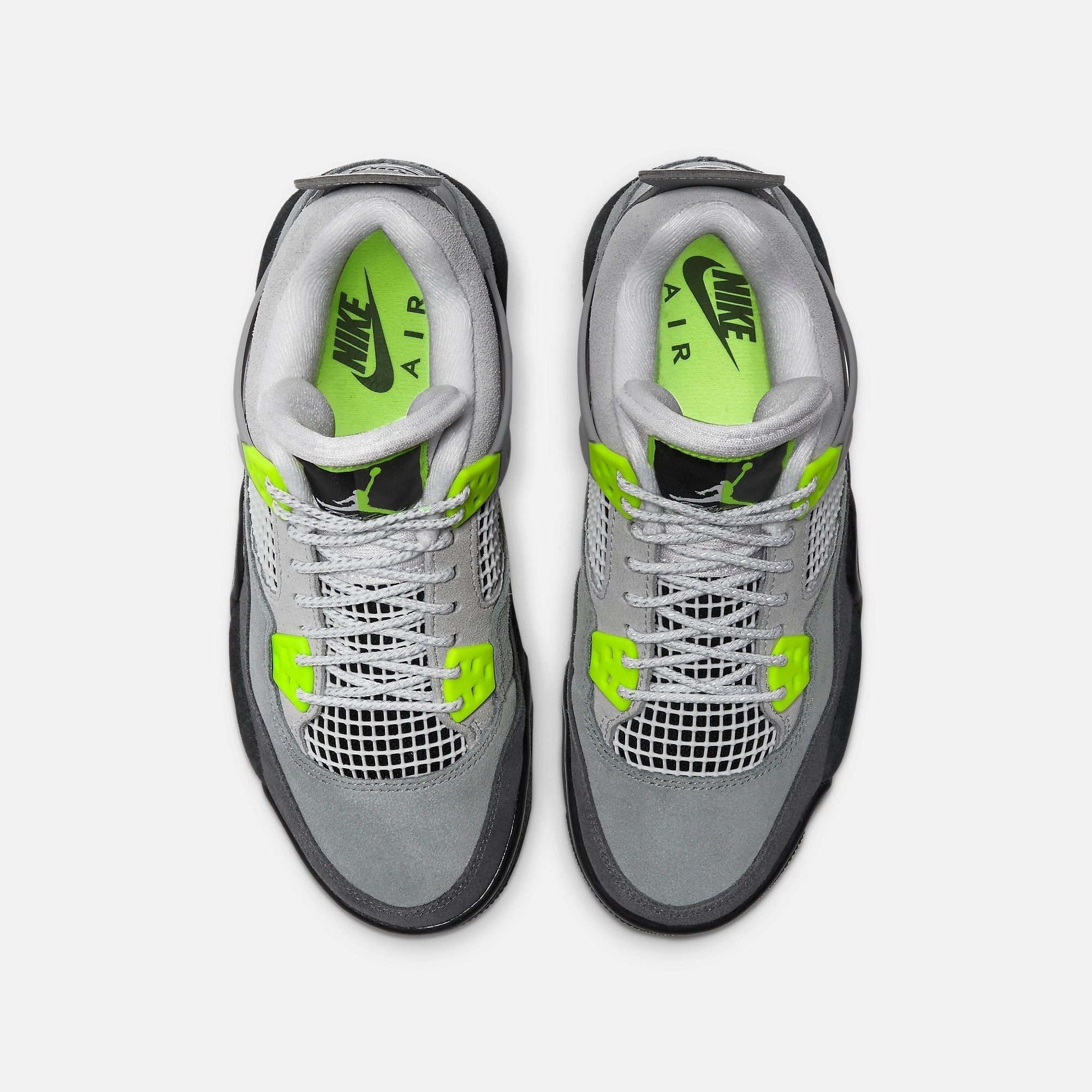 (GS) Air Jordan 4 Retro SE 'Air Max 95 Neon' (2020) CT5343-007 Air Jordan 4 Visible Air Unit Sneakers