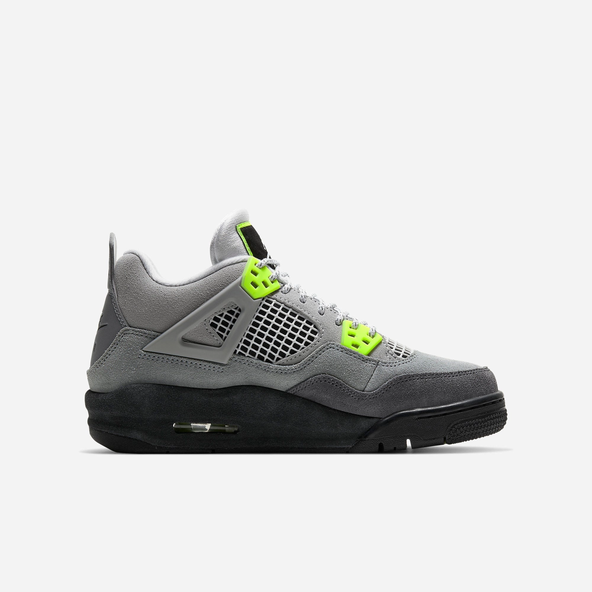 (GS) Air Jordan 4 Retro SE 'Air Max 95 Neon' (2020) CT5343-007 Air Jordan 4 Visible Air Unit Sneakers