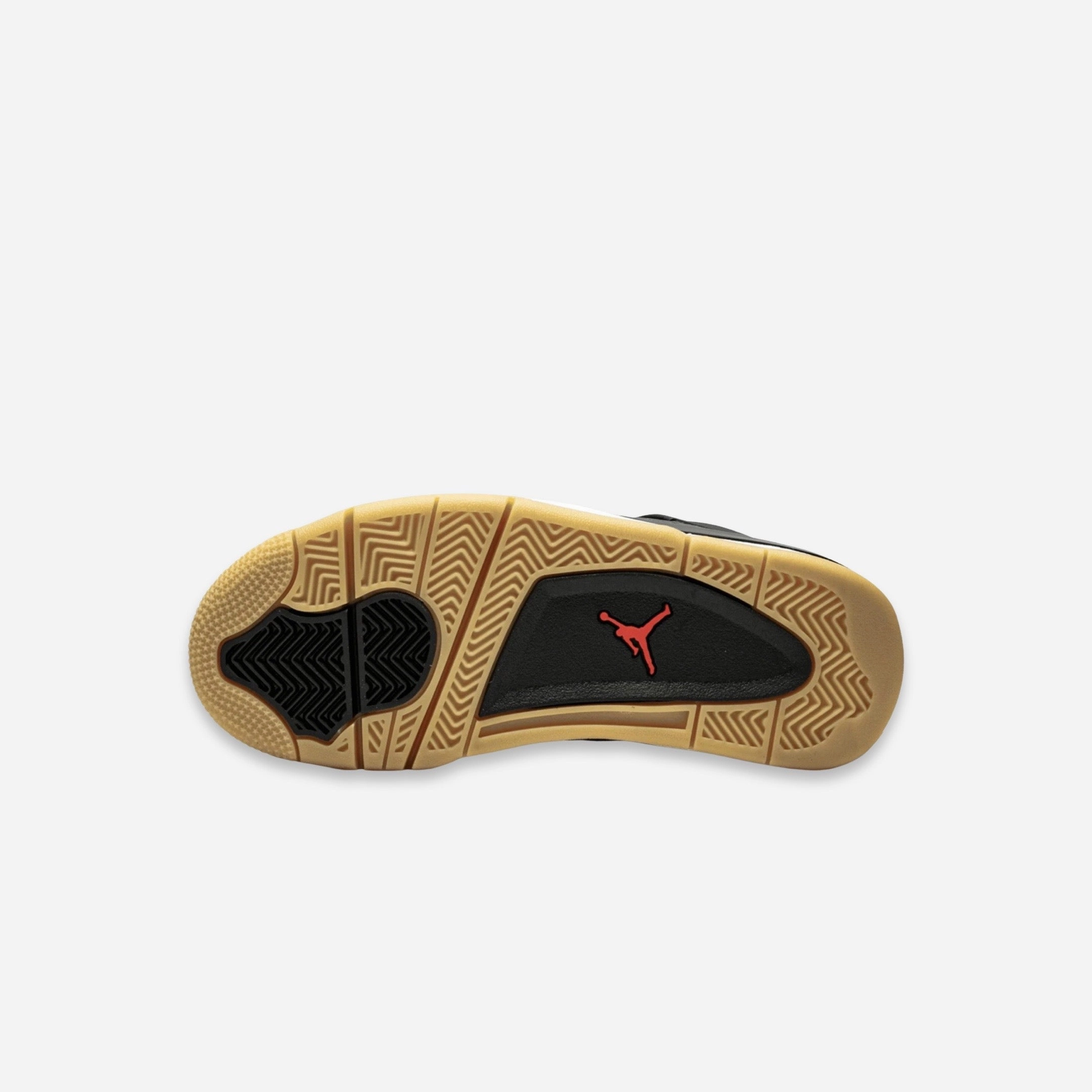 (GS) Air Jordan 4 Retro SE 'Laser Black / Gum' (2019) CI2970-001 Air Jordan 4 Visible Air Unit Sneakers