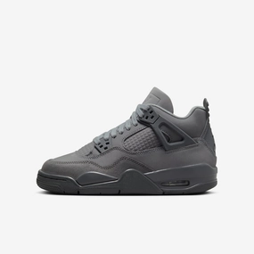 (GS) Air Jordan 4 Retro SE 'Wet Cement / Paris Olympics' (2024) HM8965-001 Air Jordan 4 sneakers with visible air unit