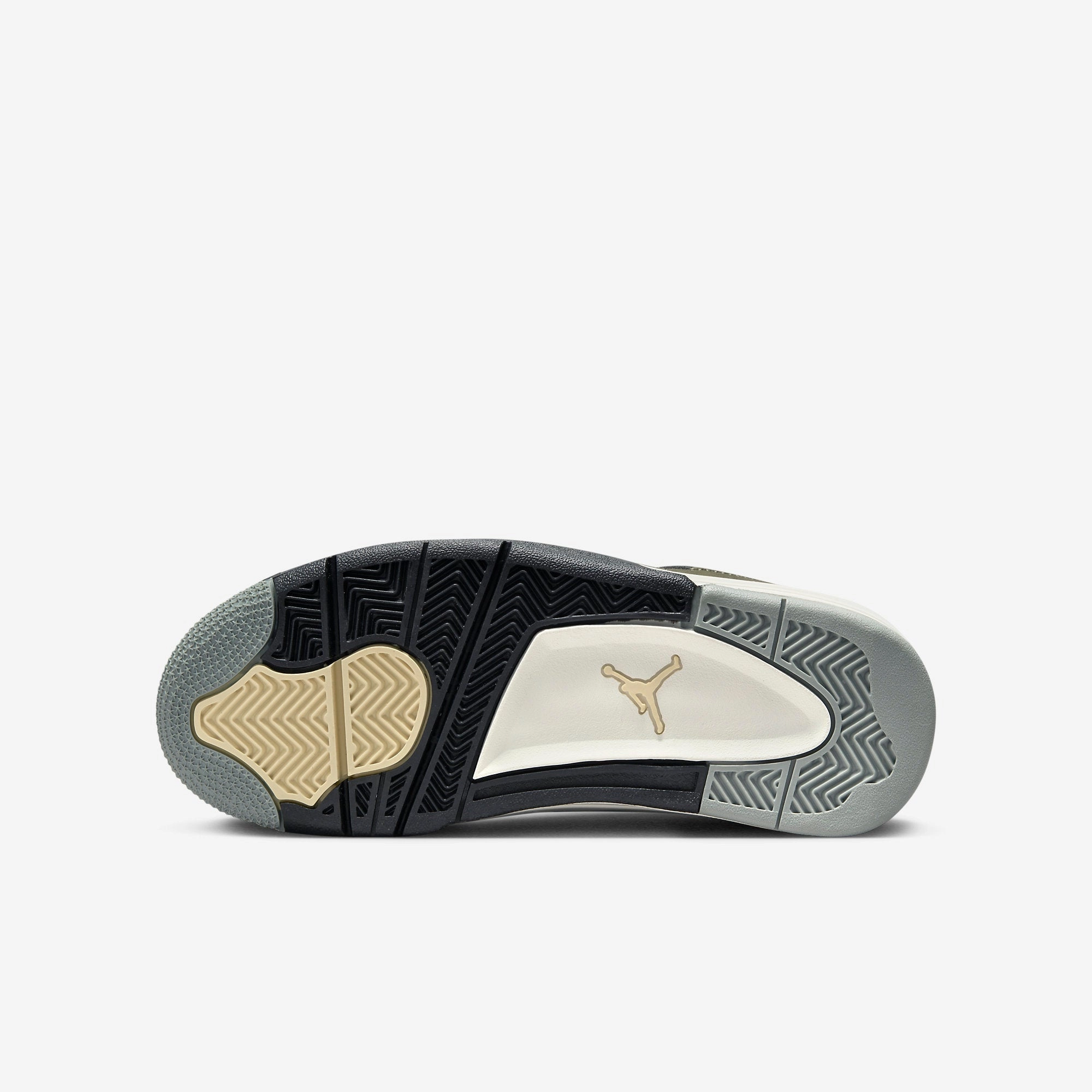 (GS) Air Jordan 4 Retro SE Craft 'Medium Olive Canvas' (2023) FB9928-200 Air Jordan 4 Visible Air Unit Sneakers