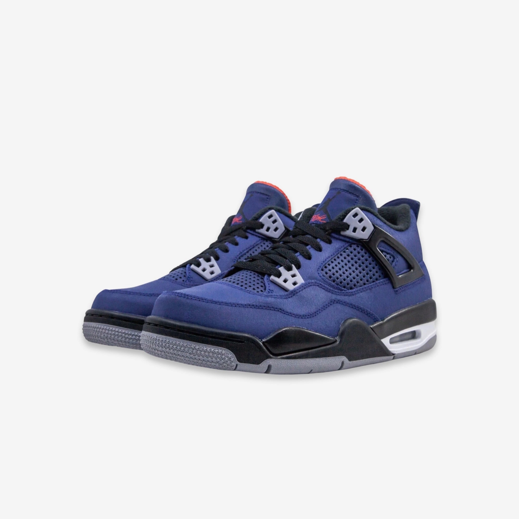 (GS) Air Jordan 4 Retro Winter 'Loyal Blue' (2019) CQ9745-401 Air Jordan 4 Visible Air Unit Sneakers