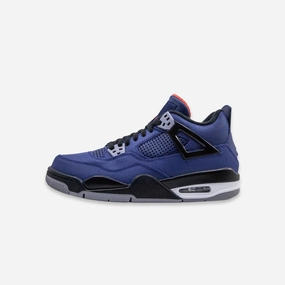 (GS) Air Jordan 4 Retro Winter 'Loyal Blue' (2019) CQ9745-401 Air Jordan 4 sneakers with visible air unit