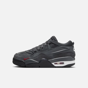 (GS) Air Jordan 4 RM SP x Nigel Sylvester 'Driveway Grey' (2024) HJ9746-004 Air Jordan 4 sneakers with visible air unit