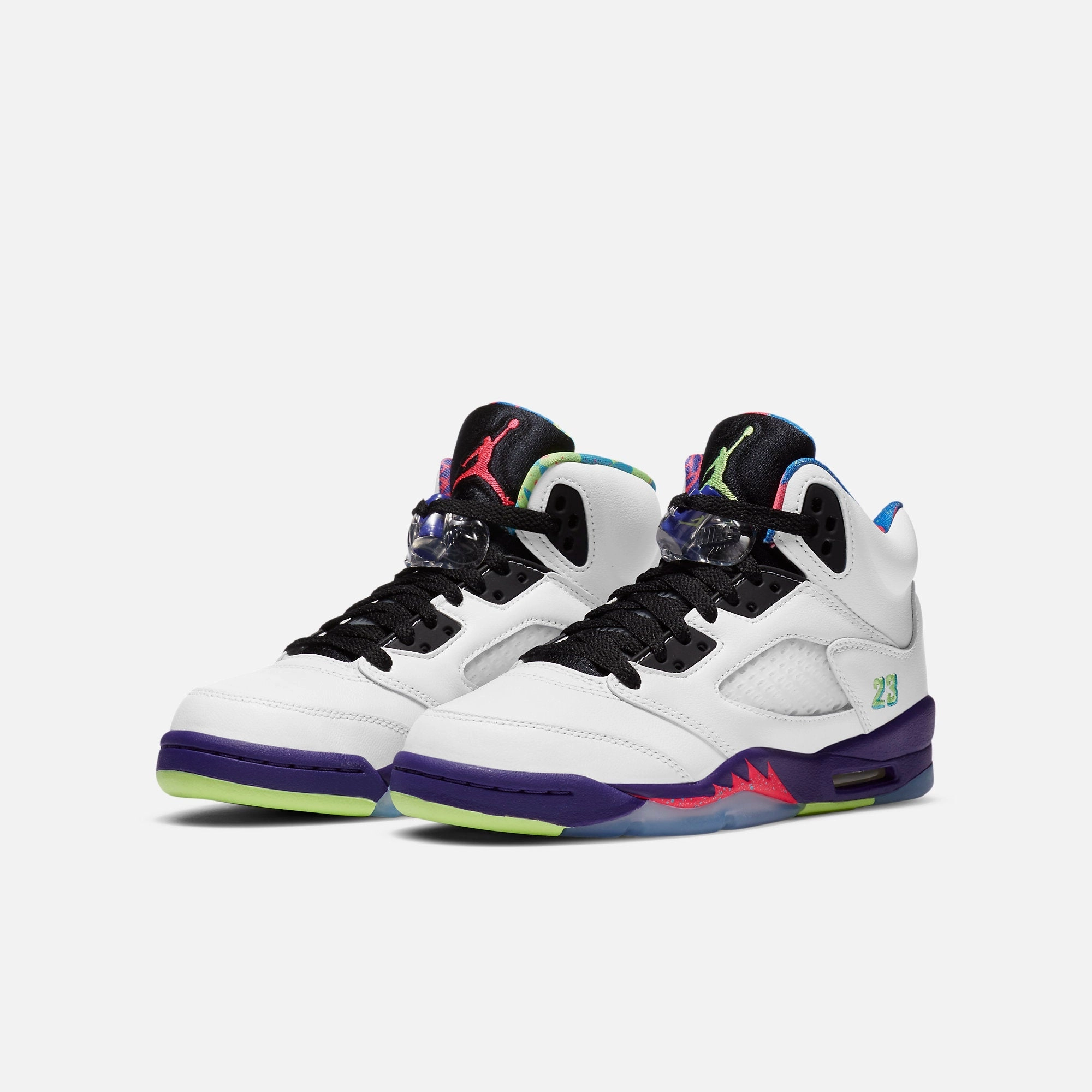 (GS) Air Jordan 5 Retro 'Alternate Bel-Air' (2020) DB3024-100 Air Jordan 5 Mesh Panel Basketball Shoes