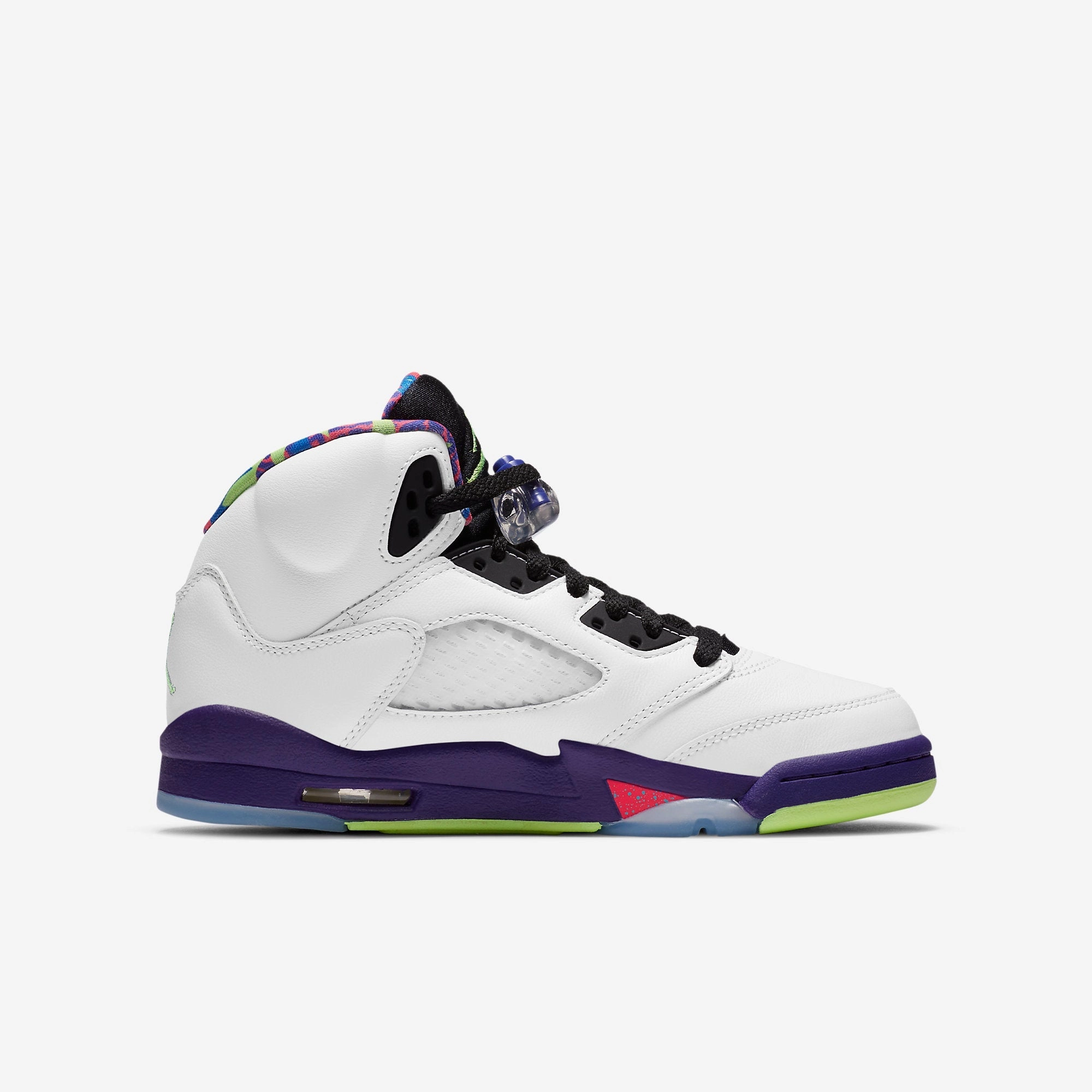 (GS) Air Jordan 5 Retro 'Alternate Bel-Air' (2020) DB3024-100 Air Jordan 5 Mesh Panel Basketball Shoes