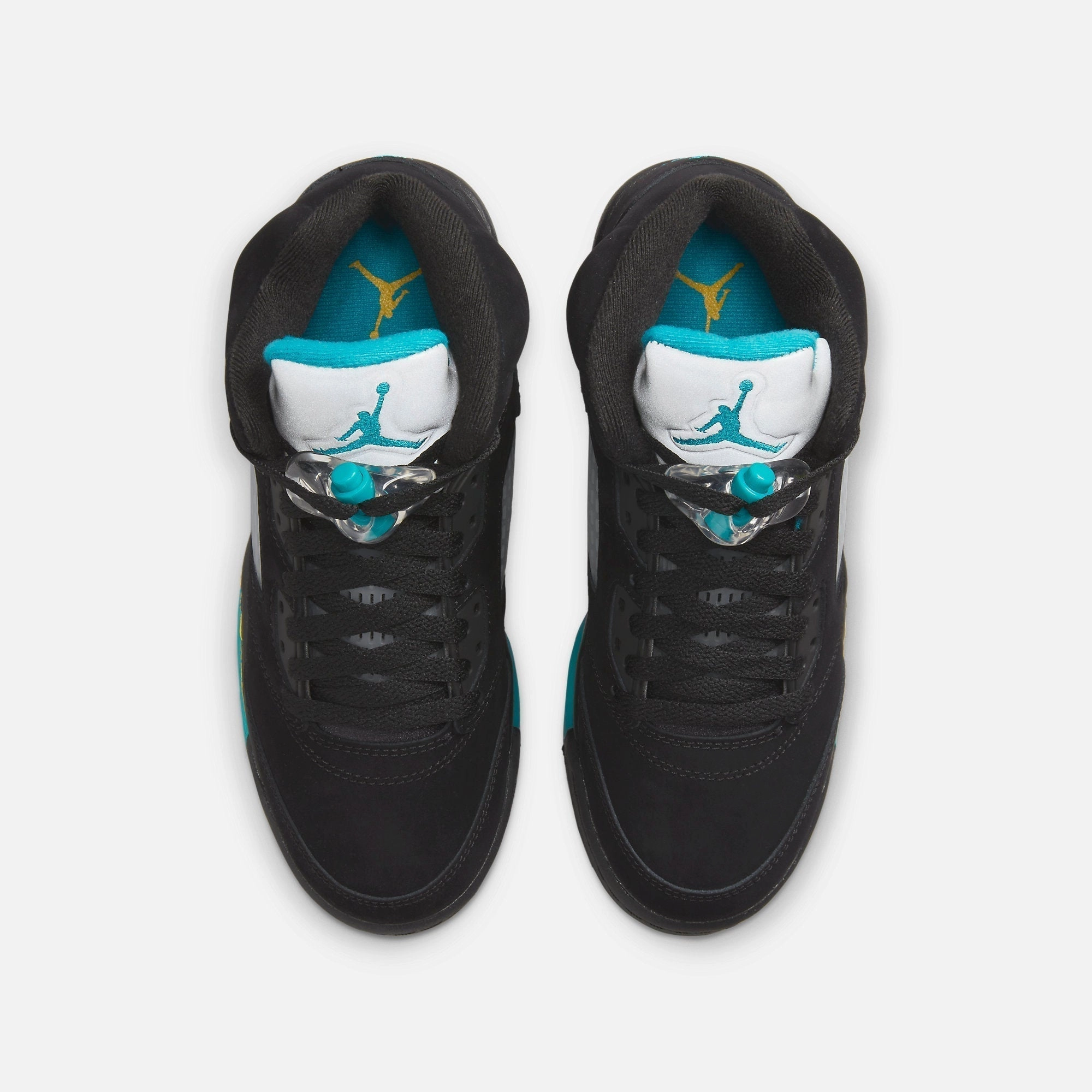 (GS) Air Jordan 5 Retro 'Aqua' (2023) 440888-047 Air Jordan 5 Mesh Panel Basketball Shoes