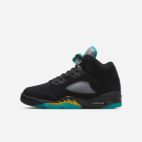 (GS) Air Jordan 5 Retro 'Aqua' (2023) 440888-047 Air Jordan 5 shoes with mesh panel details